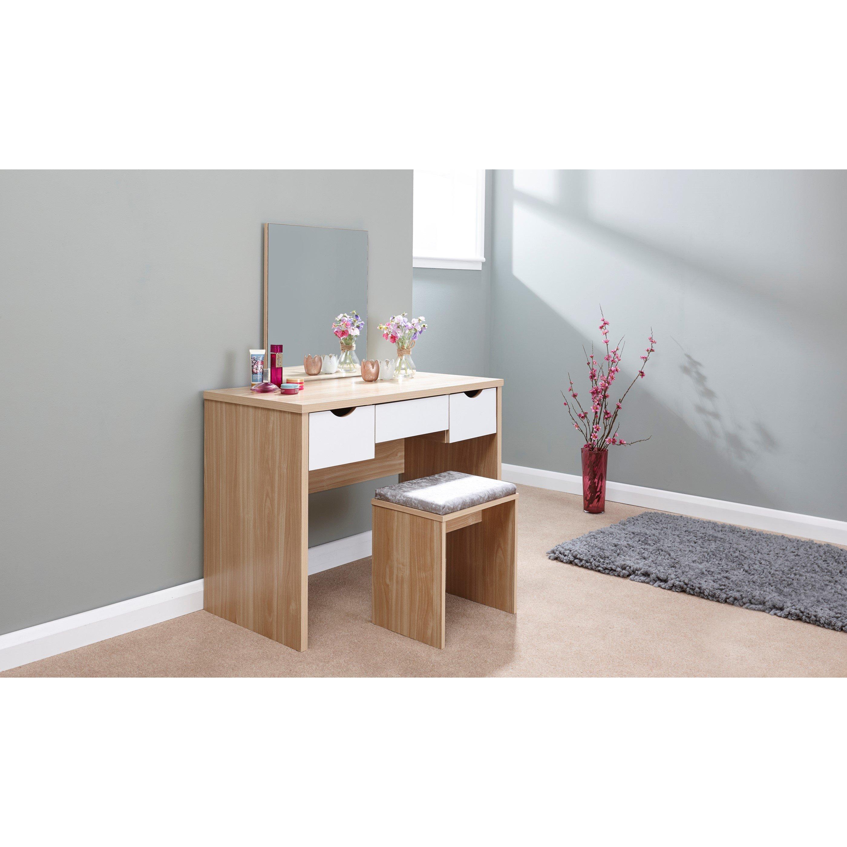 Oak - GFW - Elizabeth Dressing Table Set