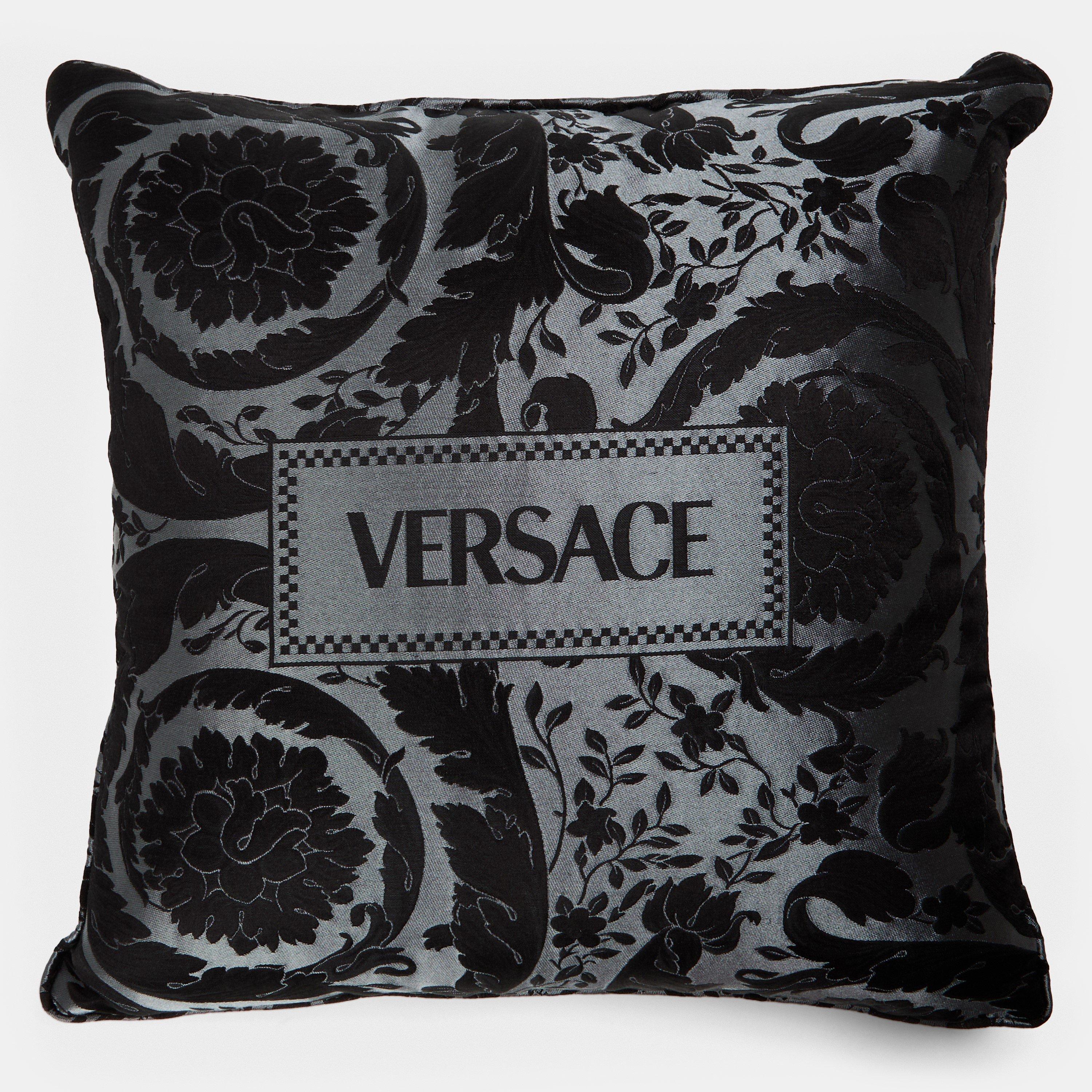 Versace Home Barocco Sofa Cushions - Anthracite