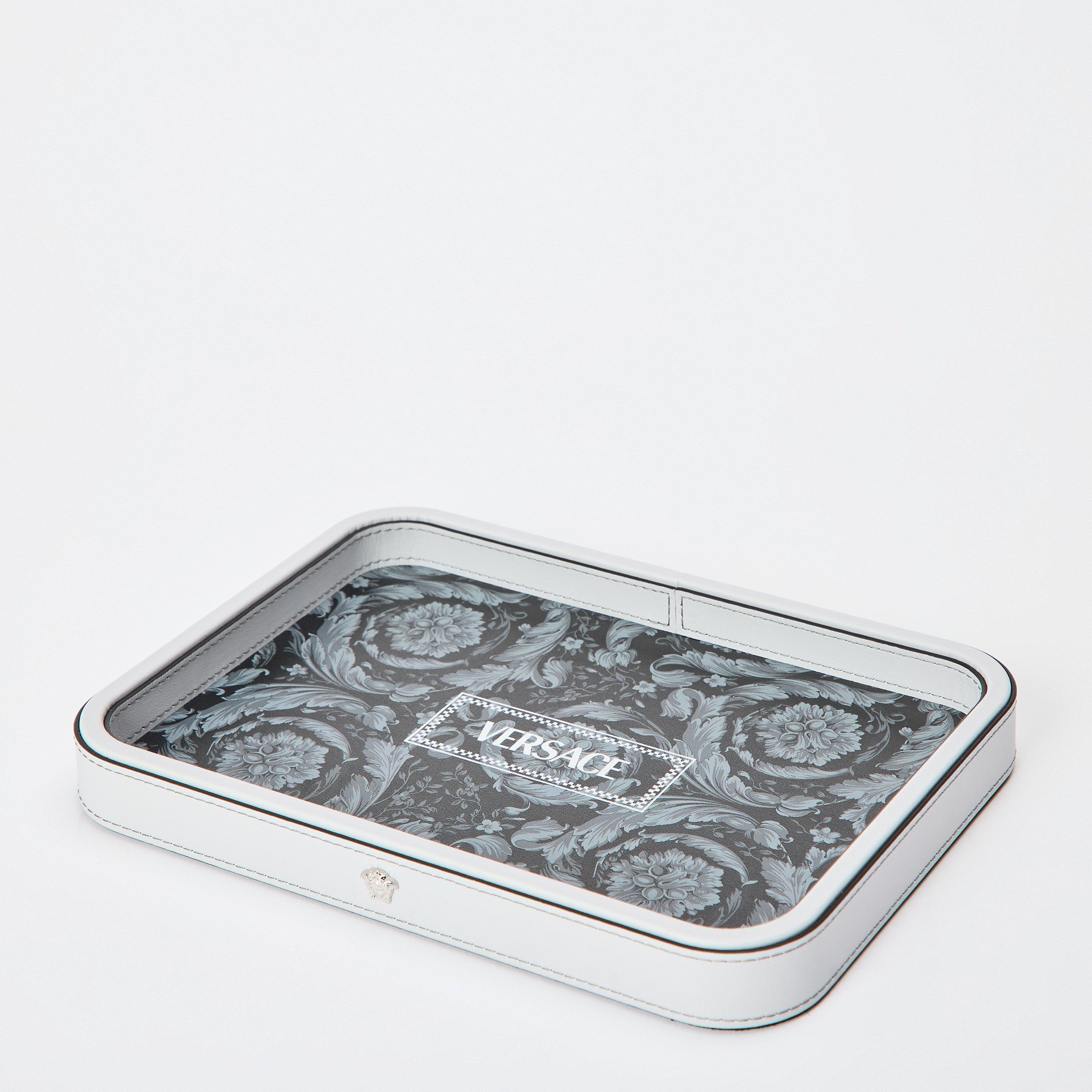 Versace Home Barocco Trinket Tray - Anthracite