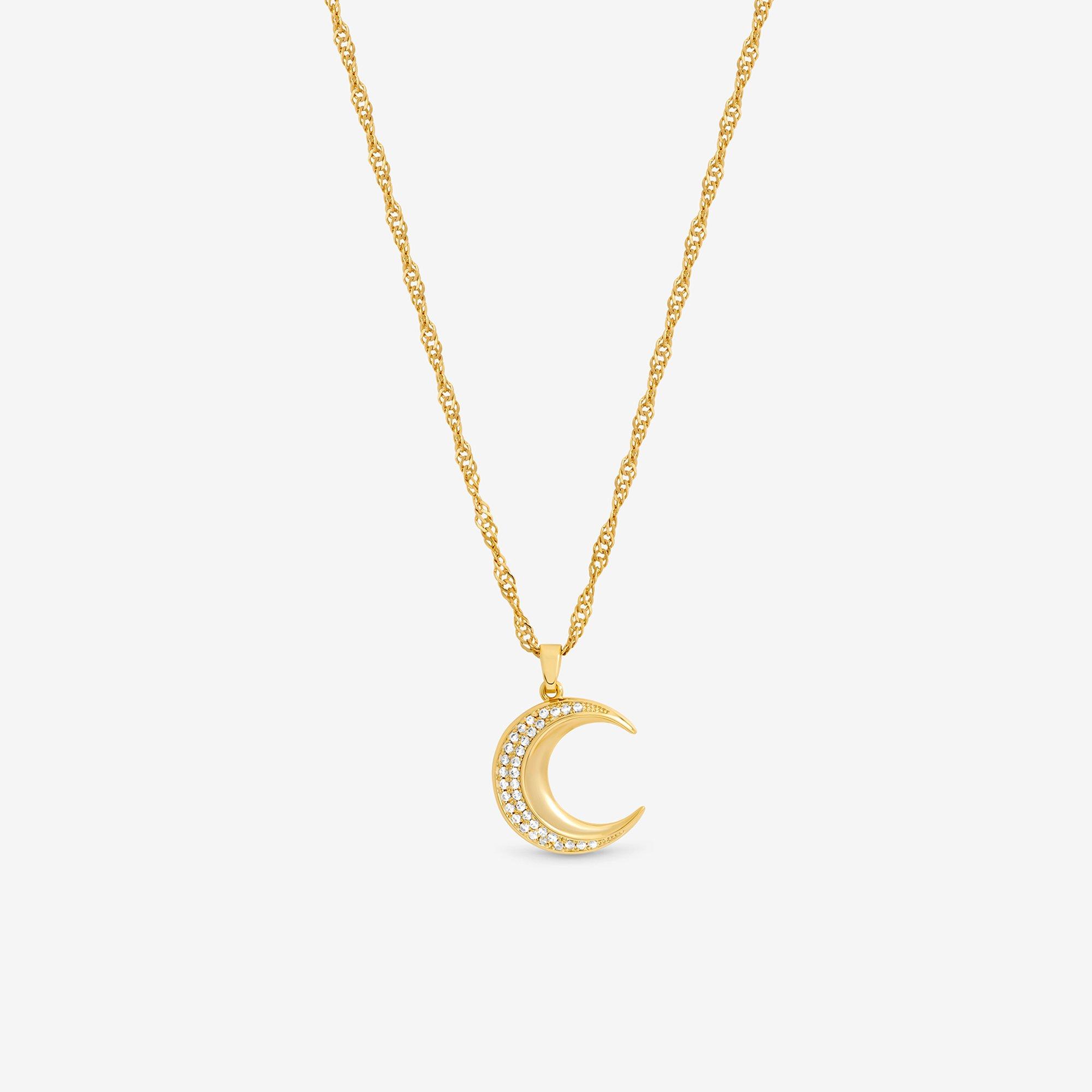 Gold - Jon Richard - 18K Gold Plated Celestial Pendant - Gift Box - 2