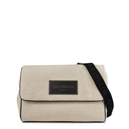 Balmain Canvas Changing Bag Unisex Babies