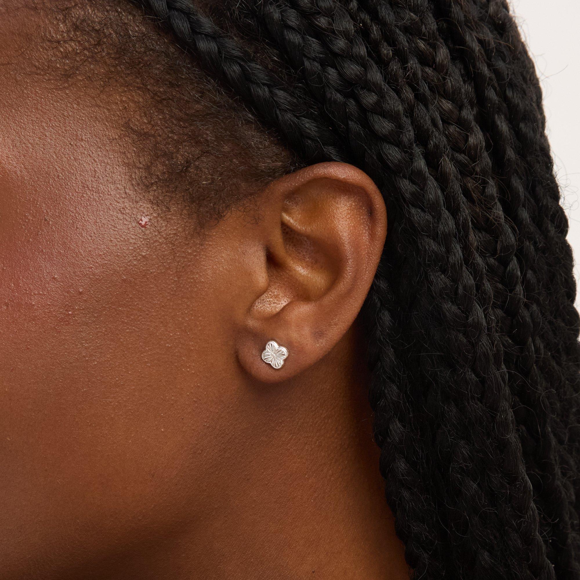 Silver - Simply Silver - Sterling Silver 925 Clover Set - Gift Box - 3