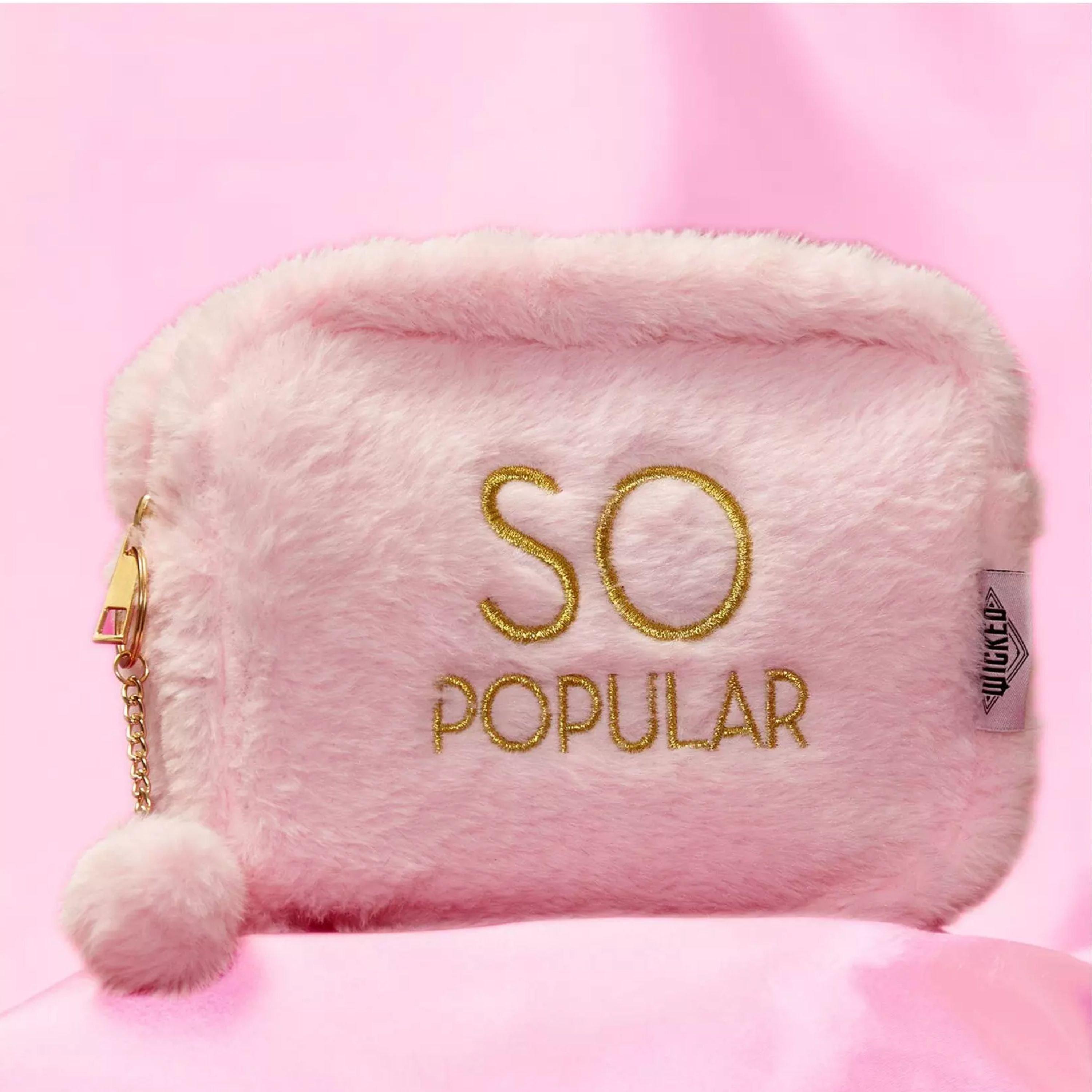 Multi - Wicked - Wicked Glinda Plush Cosmetics Bag & Compact Mirror - 3