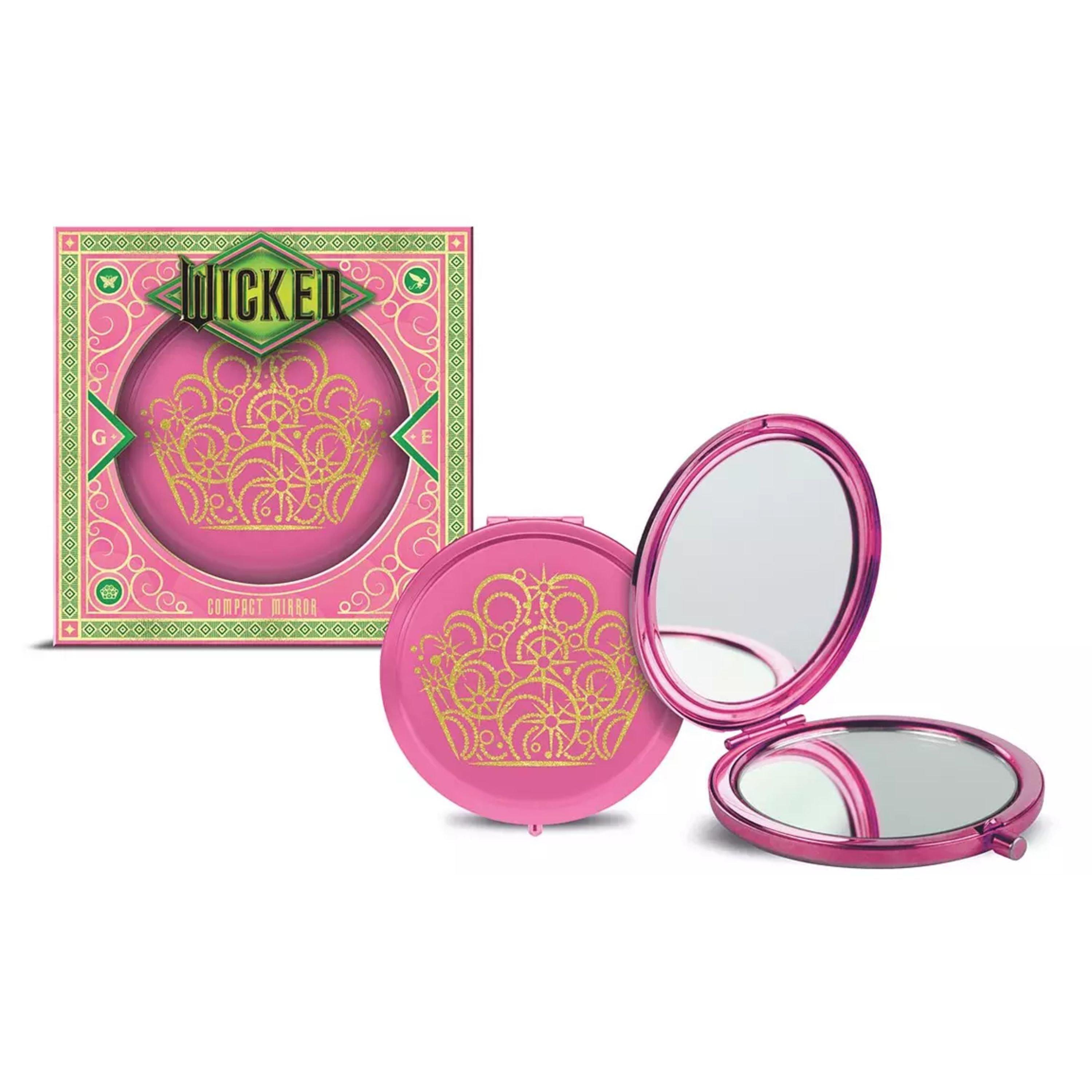 Multi - Wicked - Wicked Glinda Plush Cosmetics Bag & Compact Mirror - 4