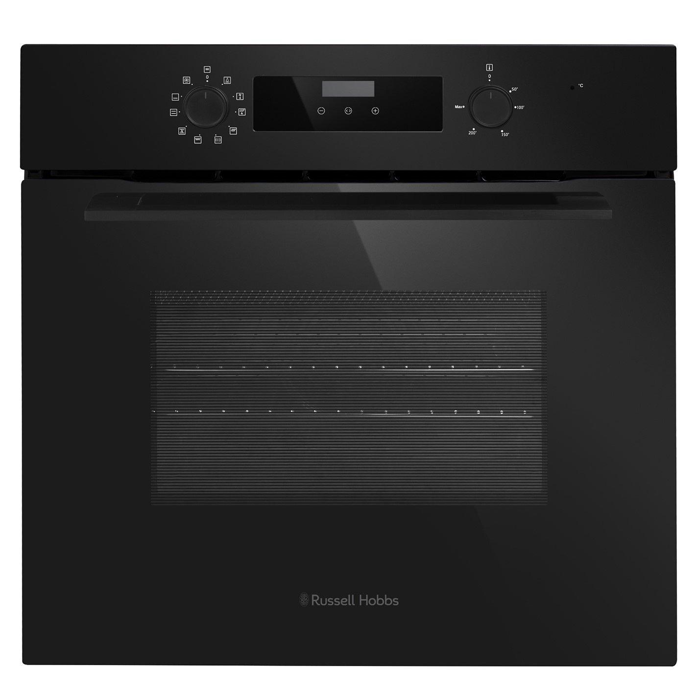 Matt Black - Russell Hobbs - RHEO7009MB 70L Built In Electric Oven - 1