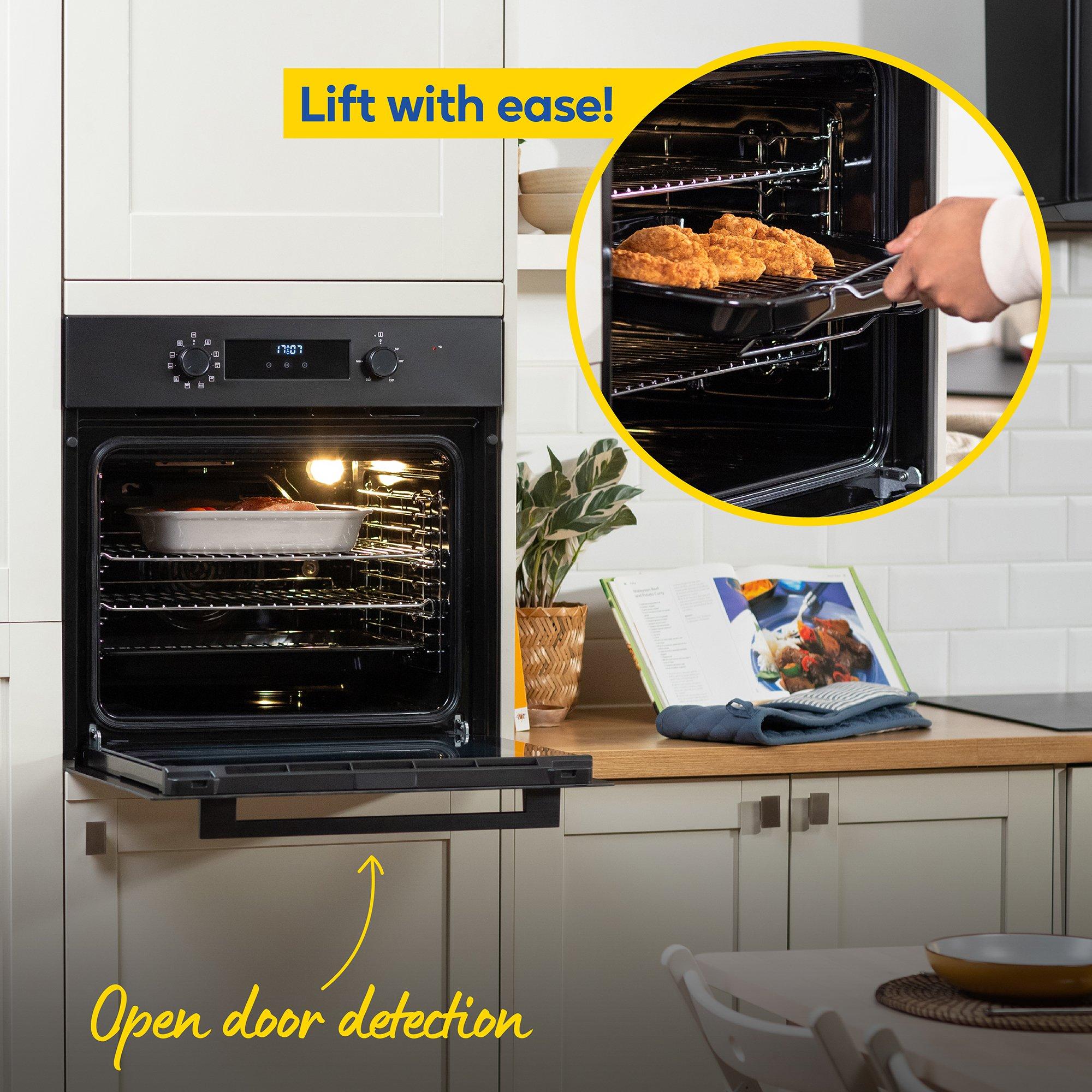 Matt Black - Russell Hobbs - RHEO7009MB 70L Built In Electric Oven - 5