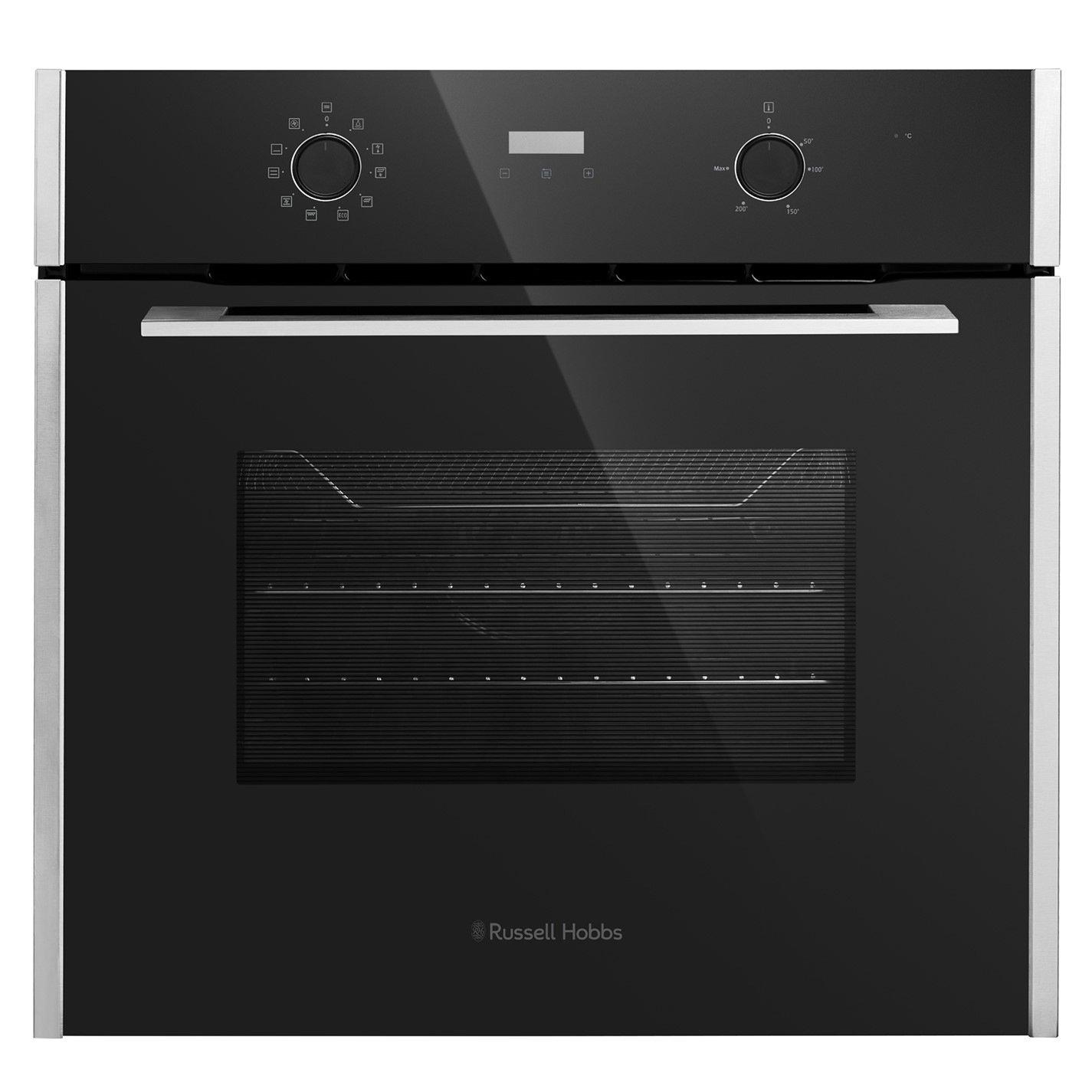 Black - Russell Hobbs - RHEO7007BS 70L Built In Electric Oven - 1