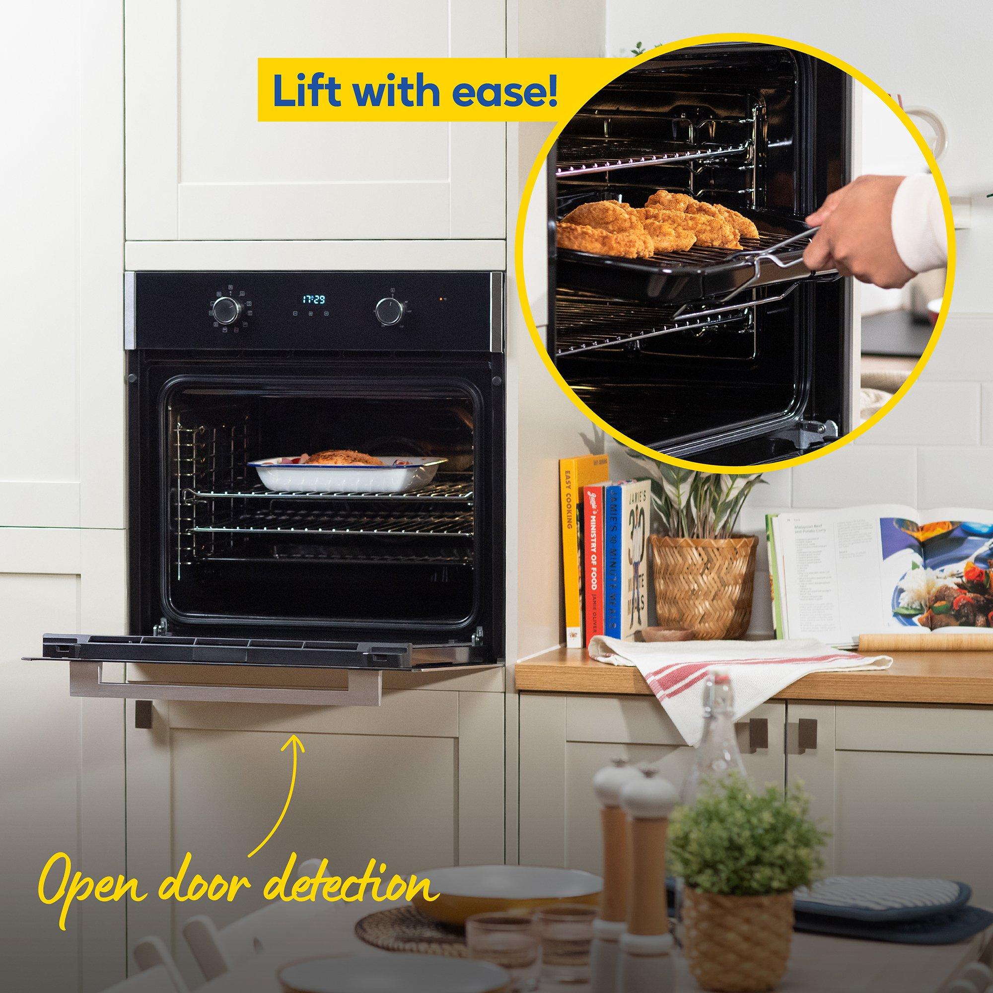 Black - Russell Hobbs - RHEO7007BS 70L Built In Electric Oven - 5