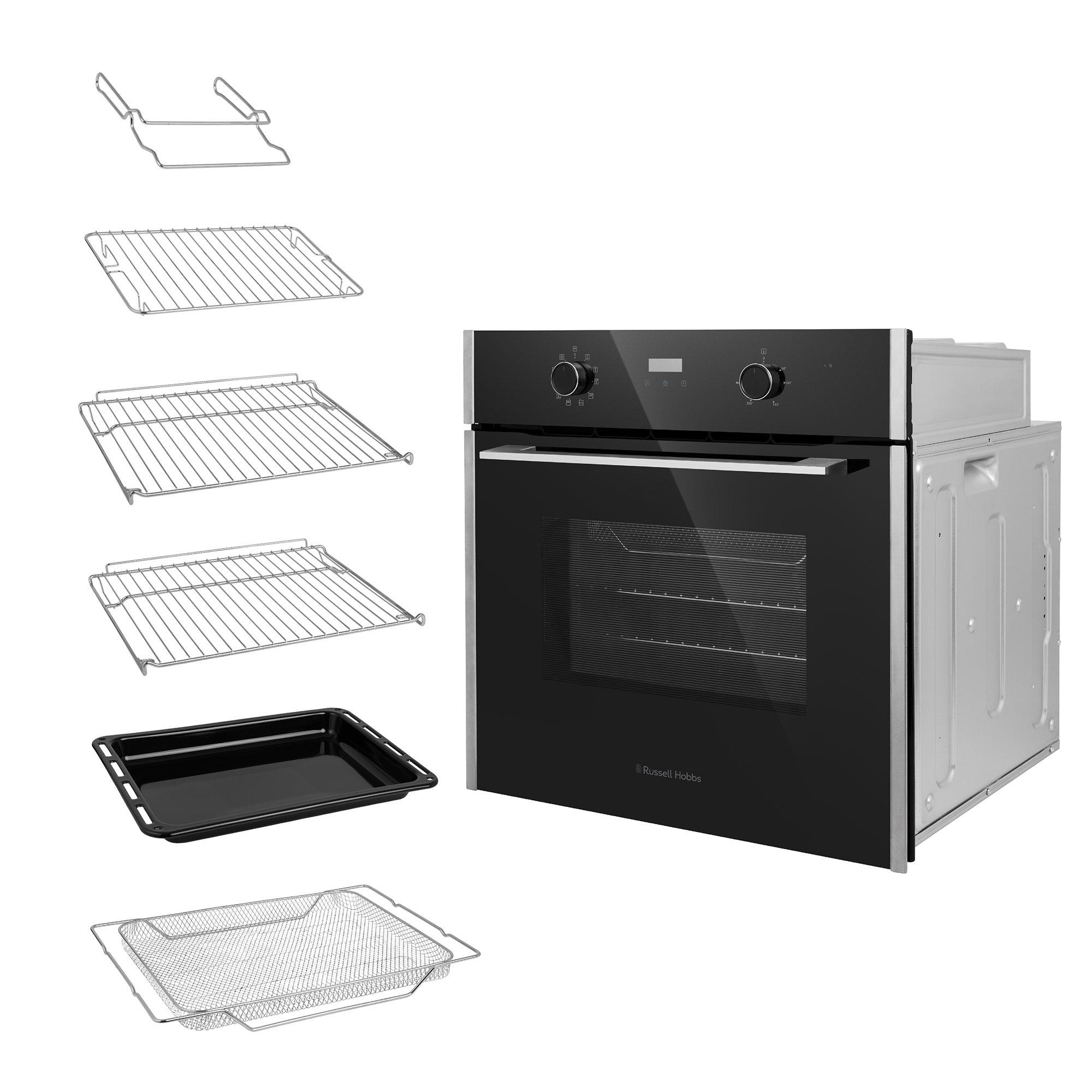 Black - Russell Hobbs - RHEO7007BS 70L Built In Electric Oven - 8