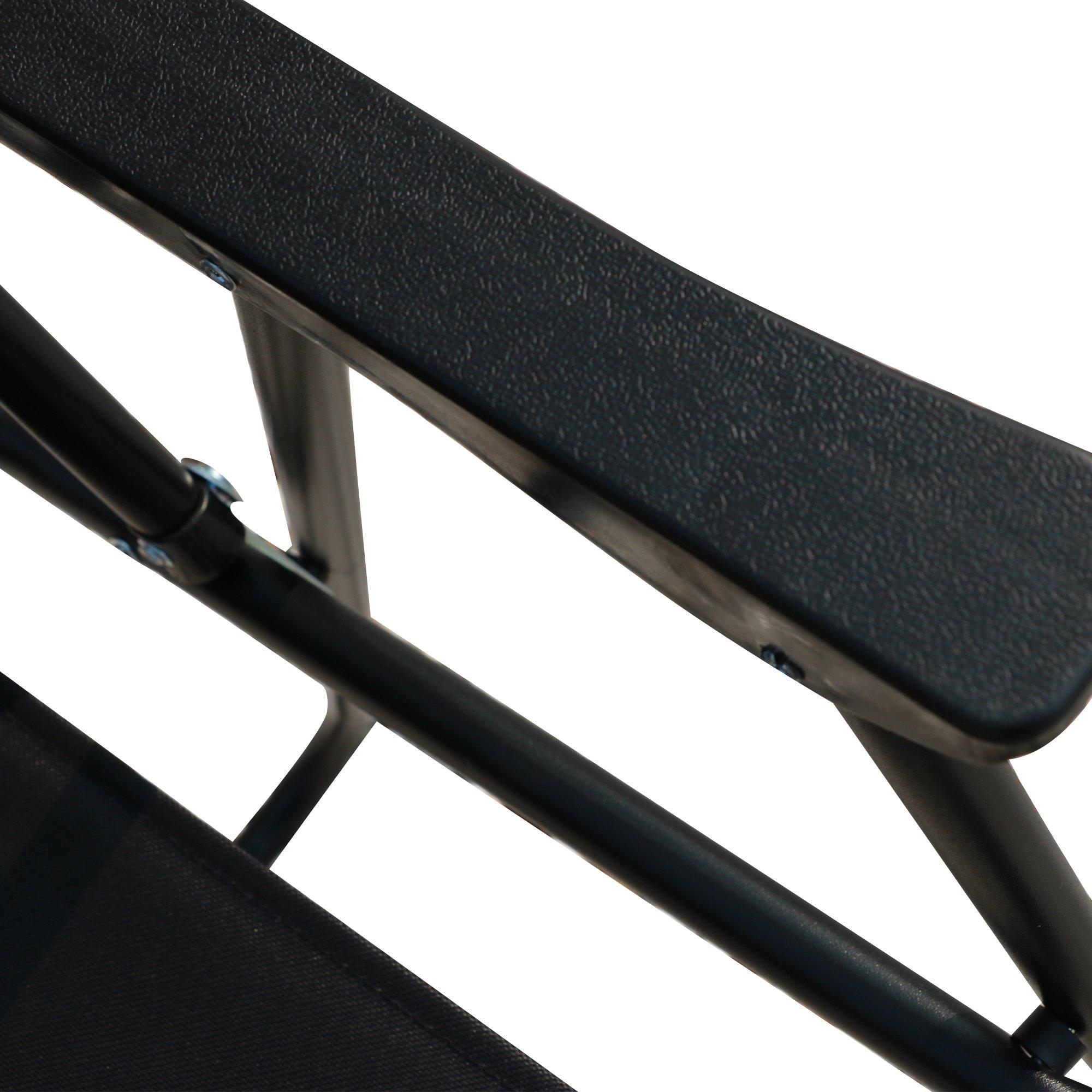 Multi - Linea - Pair of Oxford Folding Patio Chairs - 4