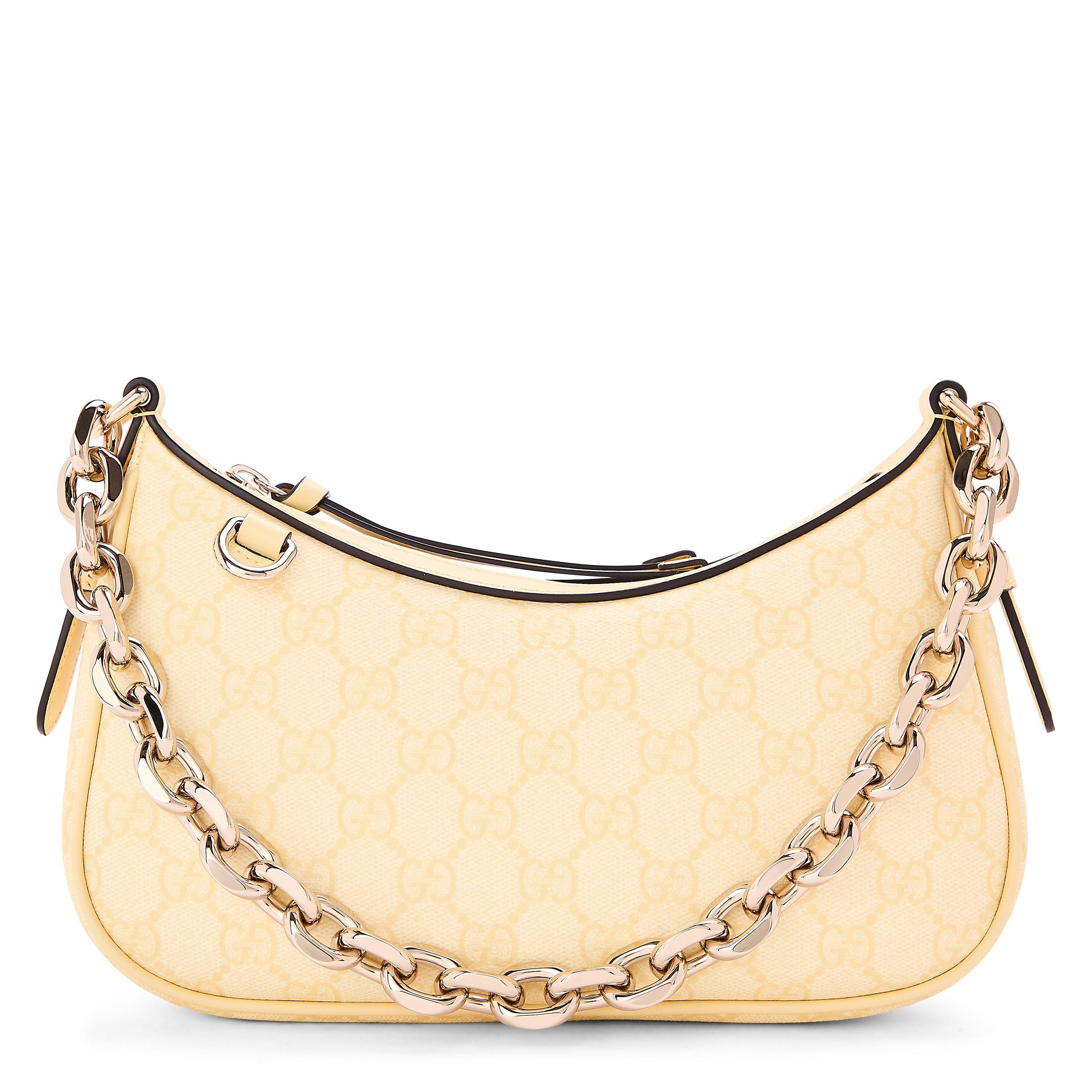 Dayl Yellow - Gucci - Gucci Emblem Shldr Ld62 - 1