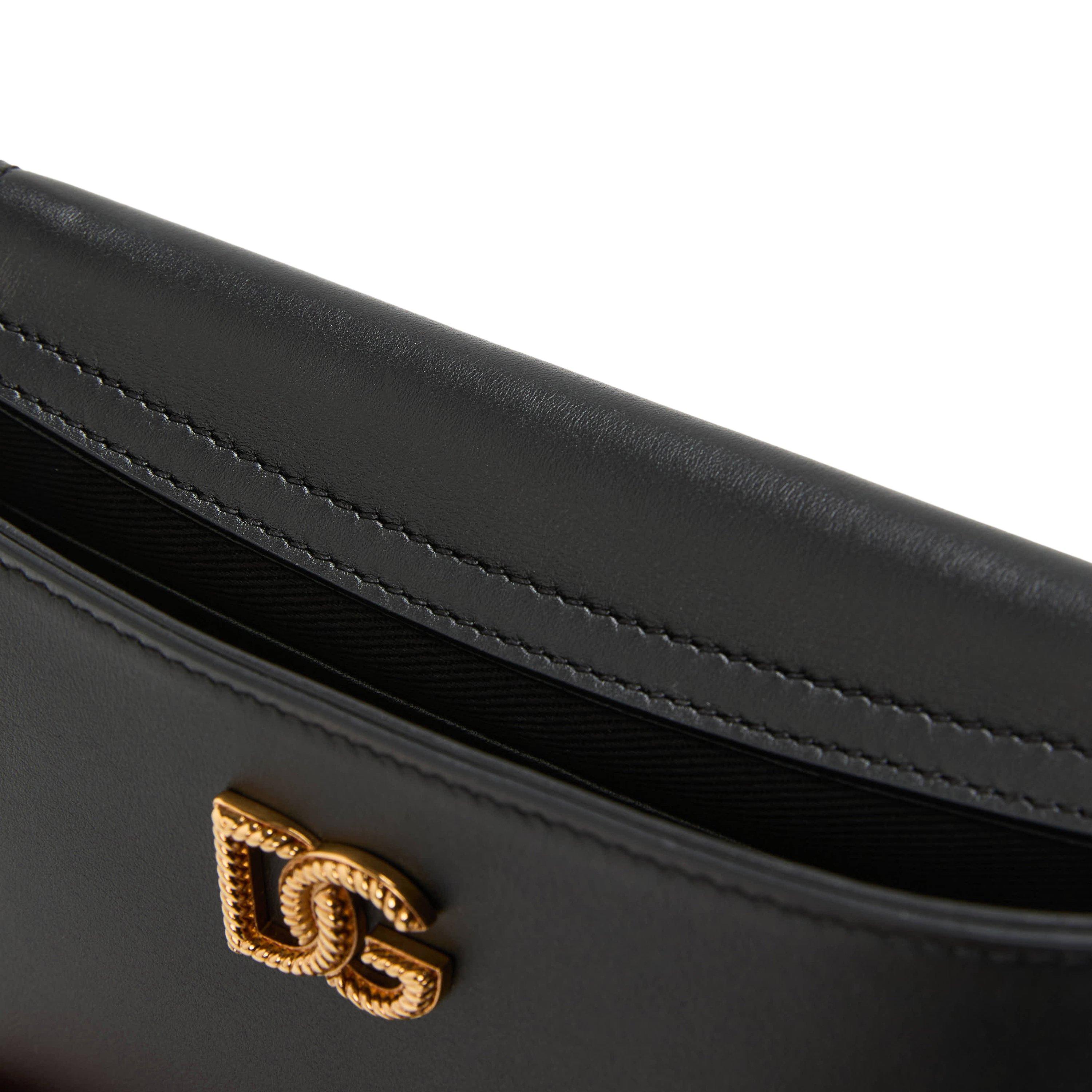 Black - Dolce and Gabbana - DG Logo Shlder Bag Ld61 - 5