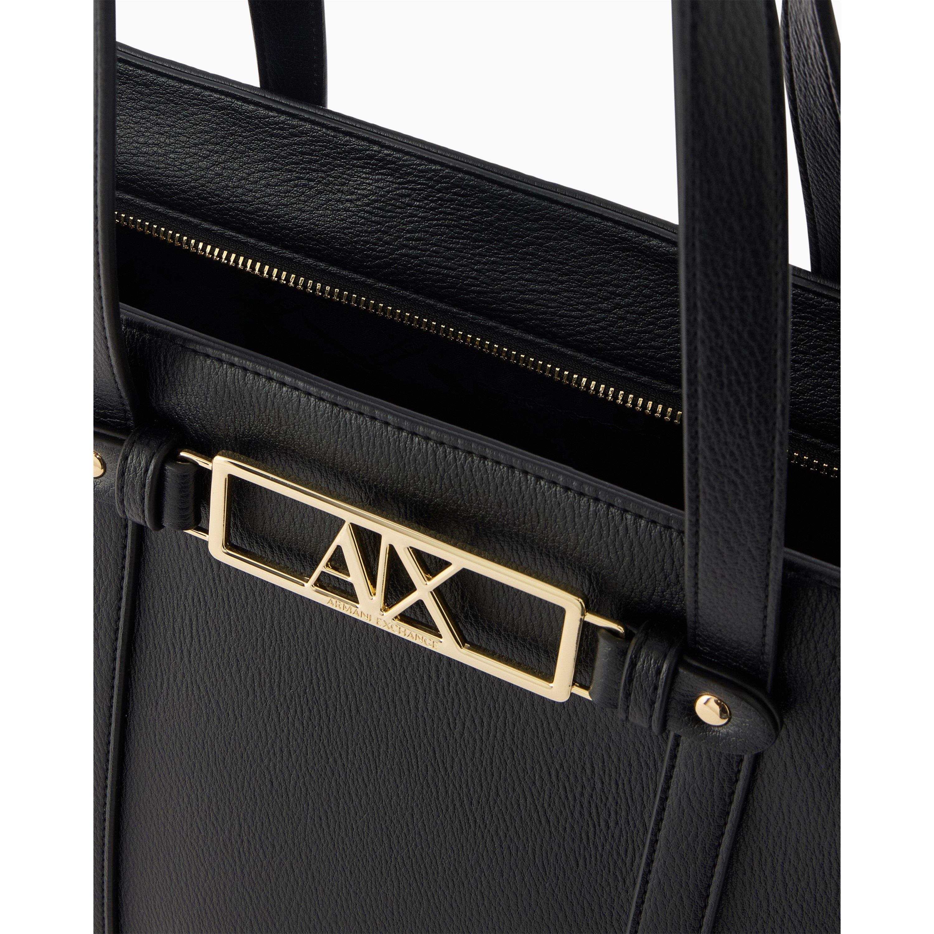 Black - Armani Exchange - SHOPPING BAG - 4
