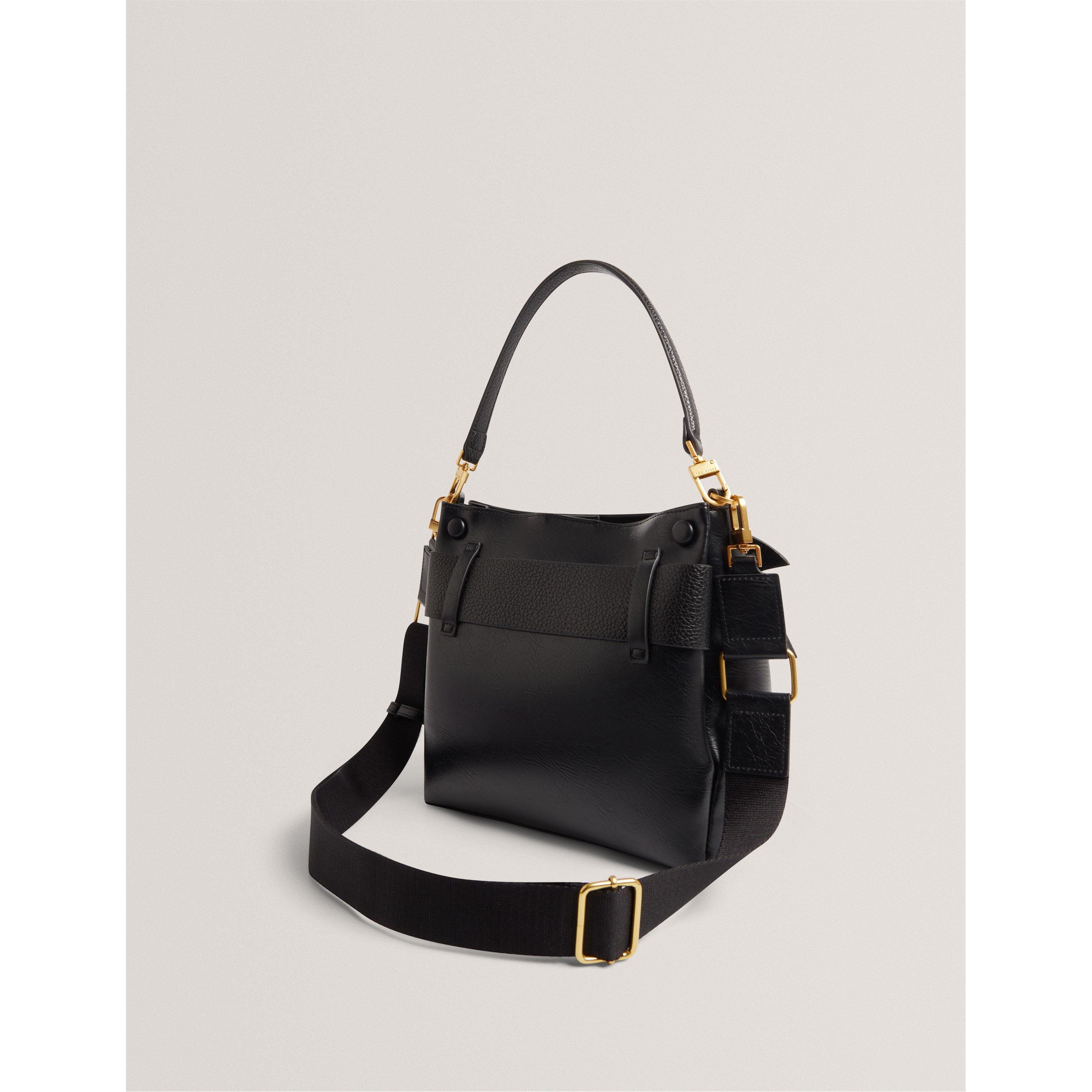 Black - Ted Baker - Ted Bow Shoulder Bag Ld61 - 2