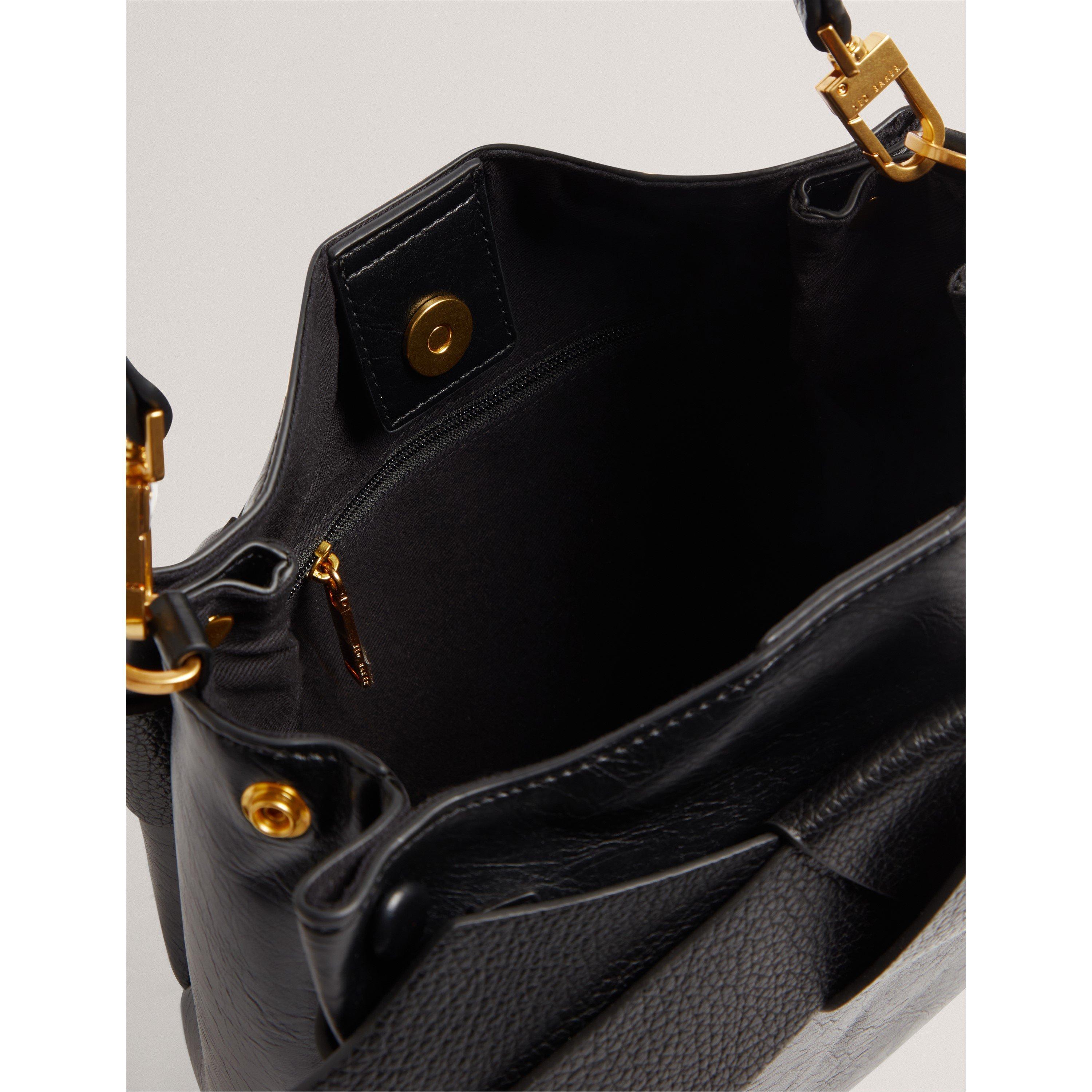 Black - Ted Baker - Ted Bow Shoulder Bag Ld61 - 5