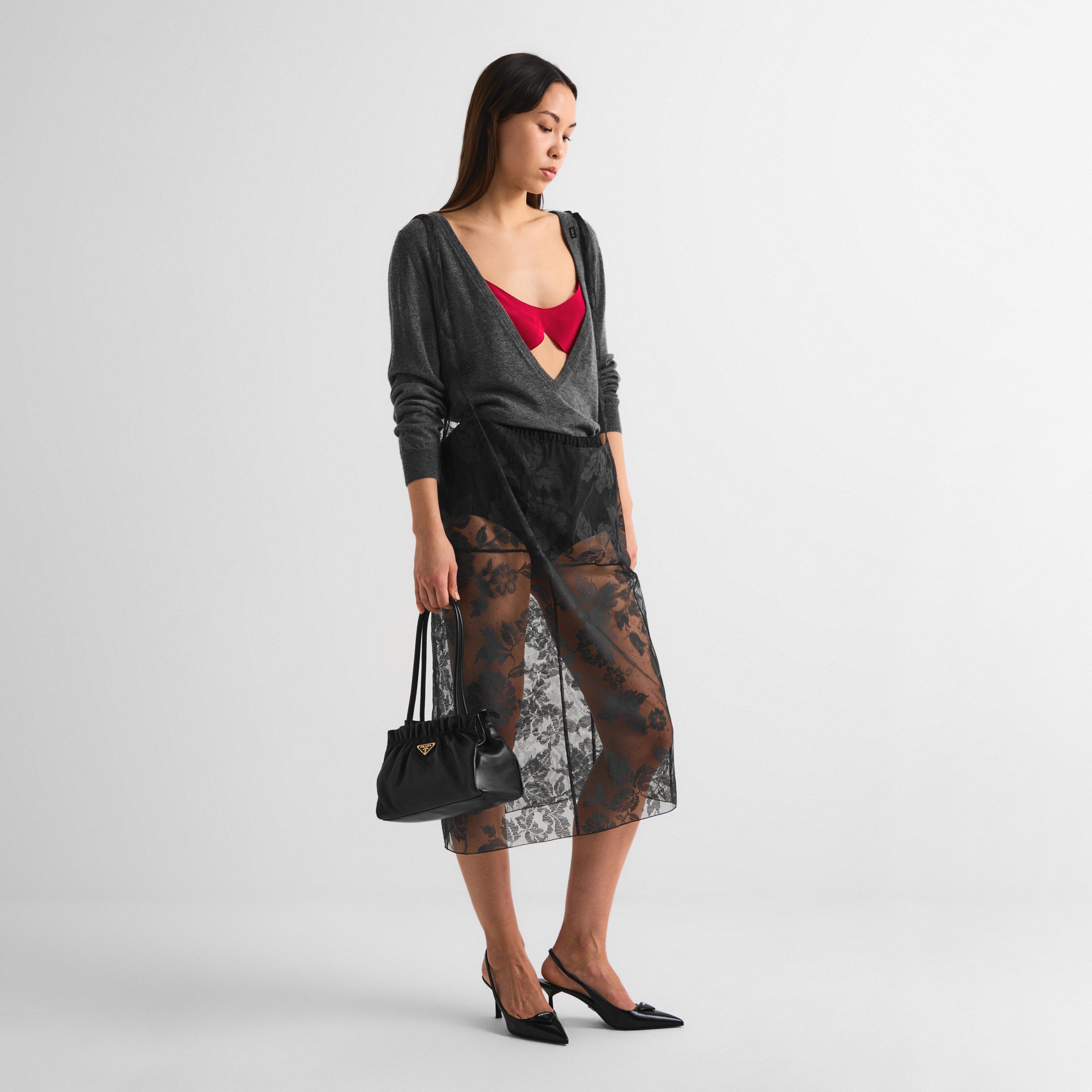 Nero - Prada - Prada Scrunch Bag Ld62 - 6