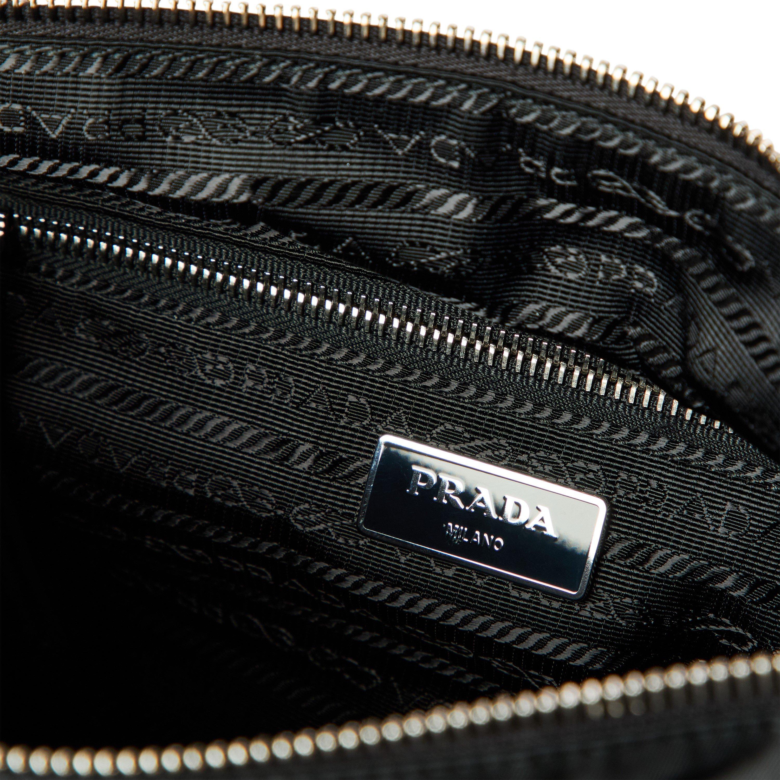Black - Prada - Prada Nylon Shldr Ld62 - 4