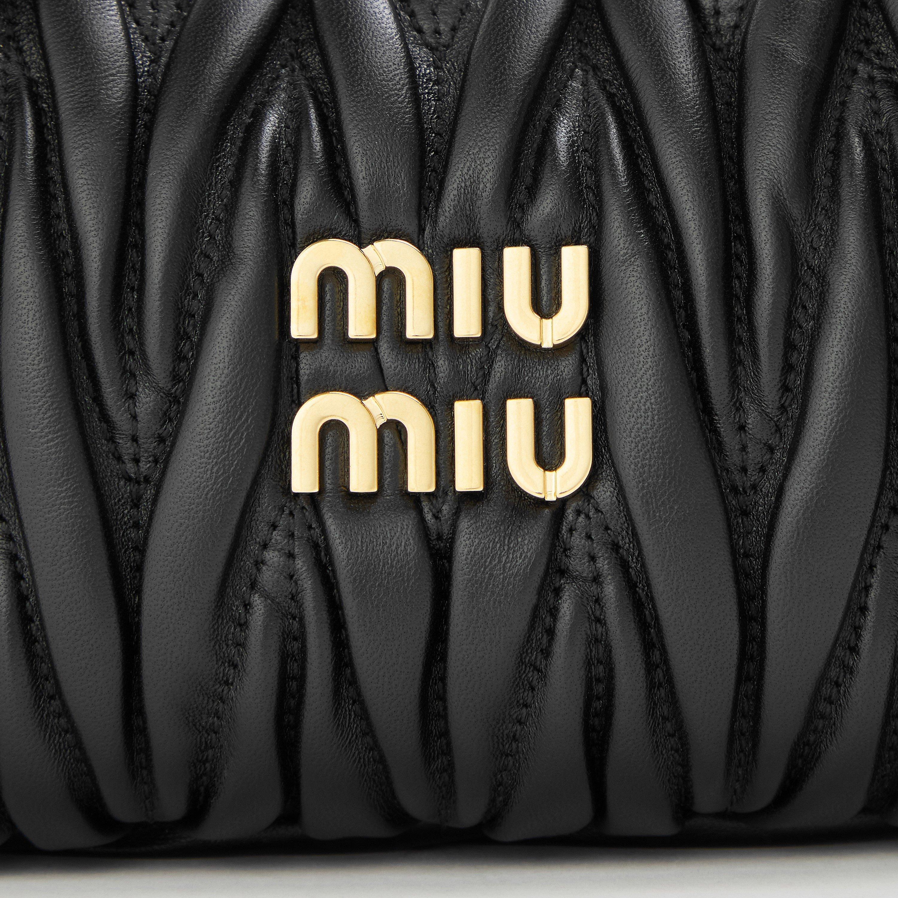 Nero - Miu Miu - Women's Wander Shoulder Bag - 4