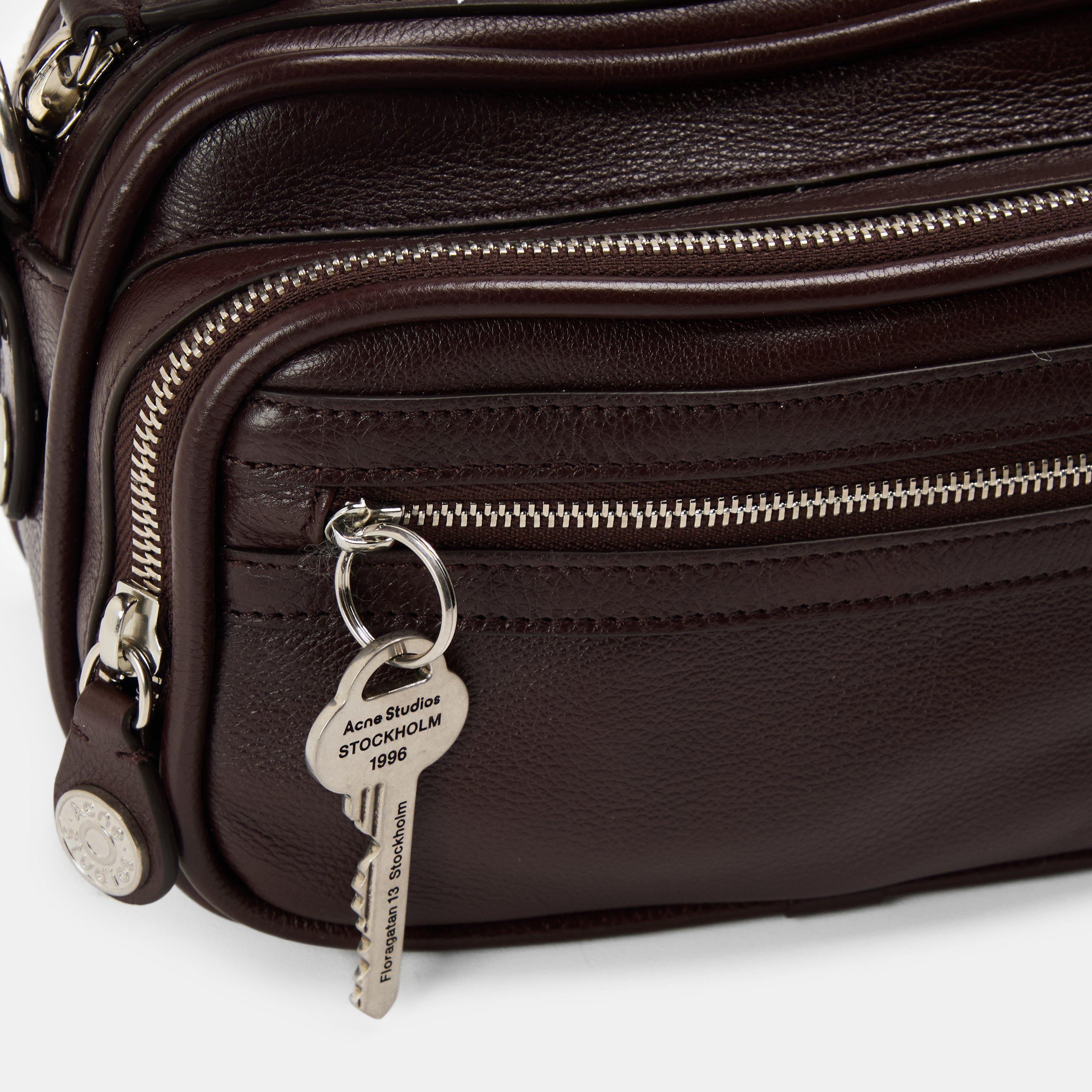 Chocolate Brown - Acne Studios - Womens Camero Kit Shoulder Bag - 4