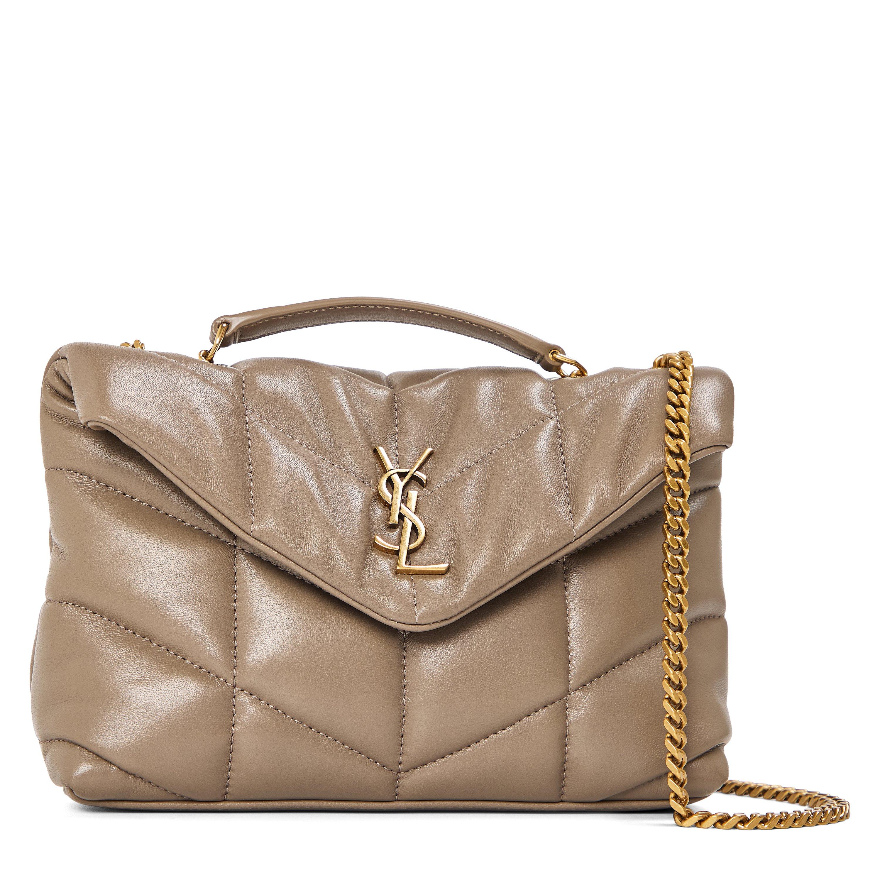Plaza Taupe - Saint Laurent - Saint Toy Puffer In Lambskin - 1