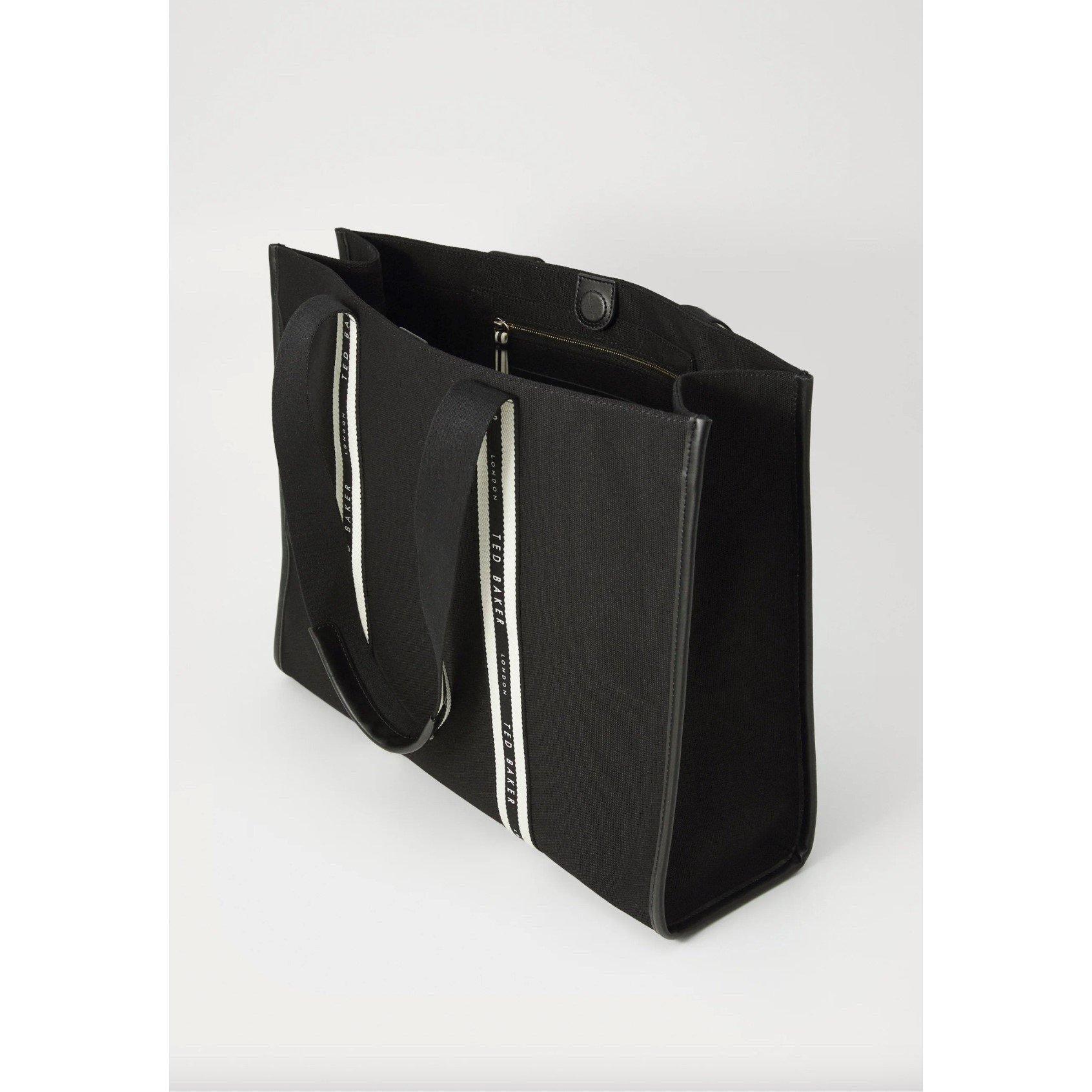 Black - Ted Baker - Women's Webbing Shoulder Bag - 3