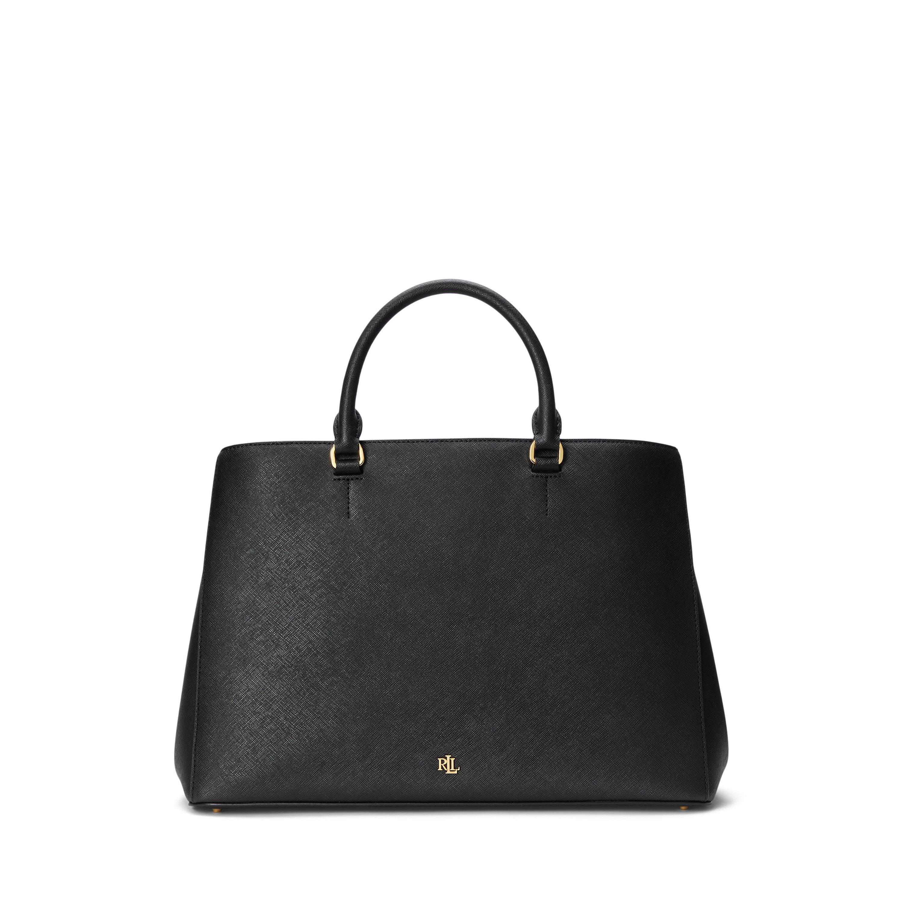 Lauren By Ralph Lauren Women's Hannah Satchel Bag - Black