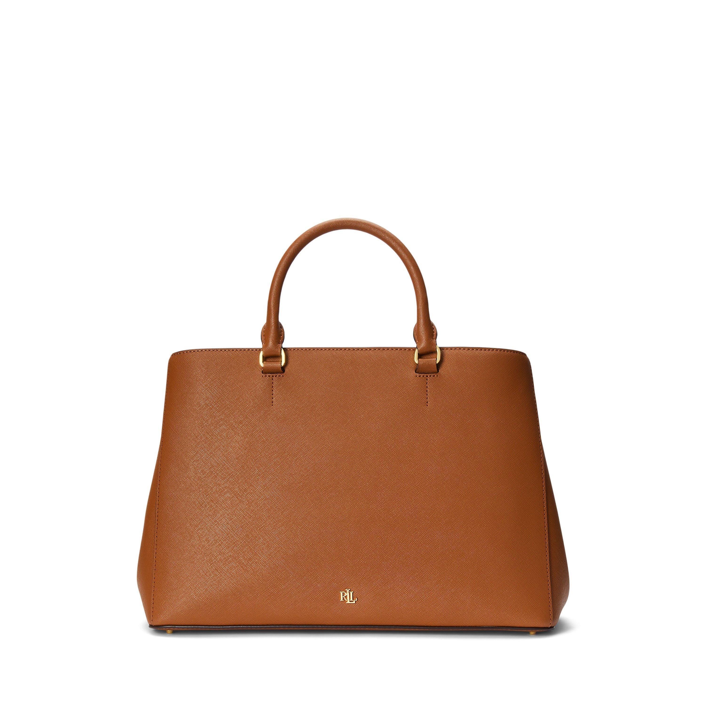 Lauren by Ralph Lauren Women's Hannah Satchel Bag - Lauren Tan