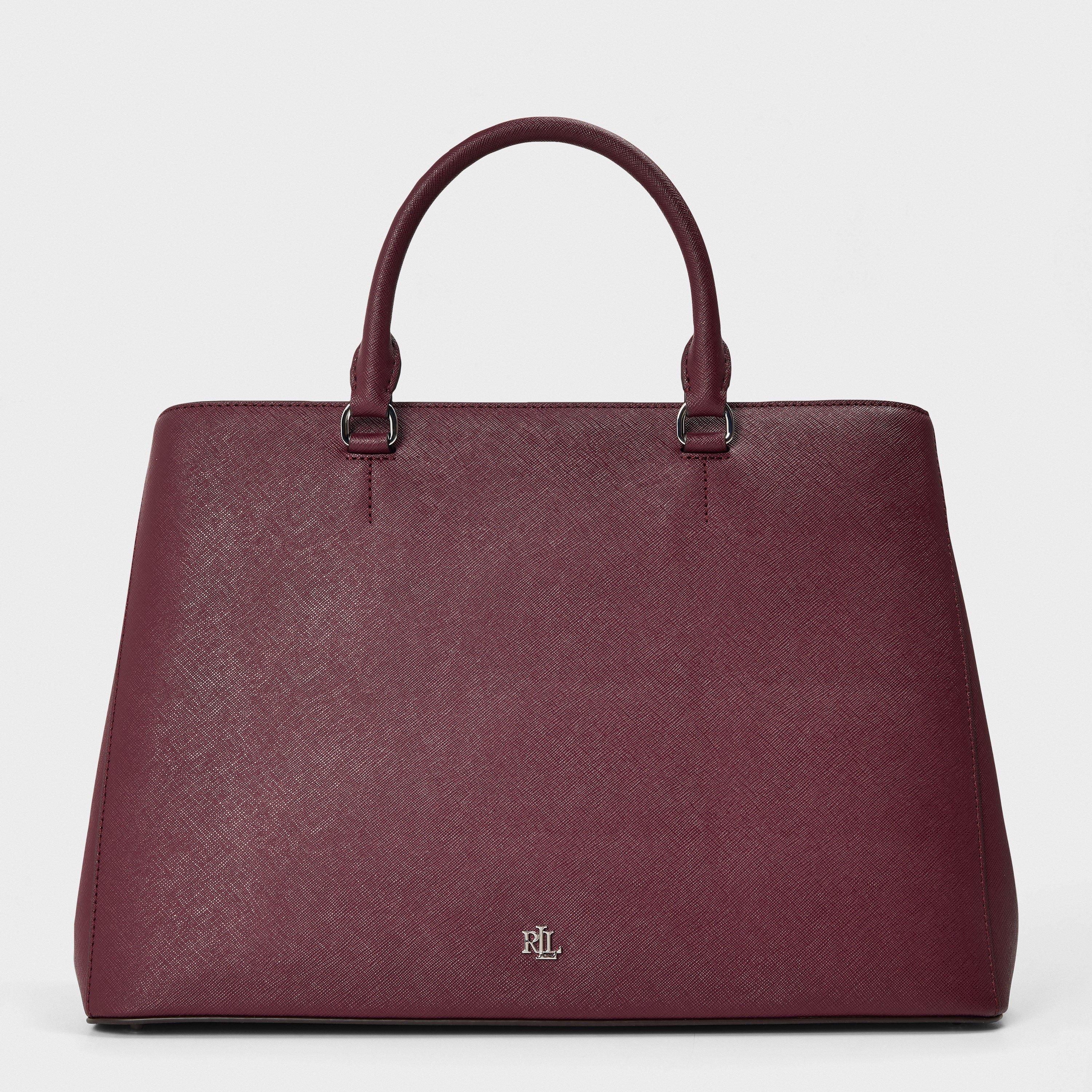 Garnet - Lauren by Ralph Lauren - Women's Hannah Satchel Bag - 1
