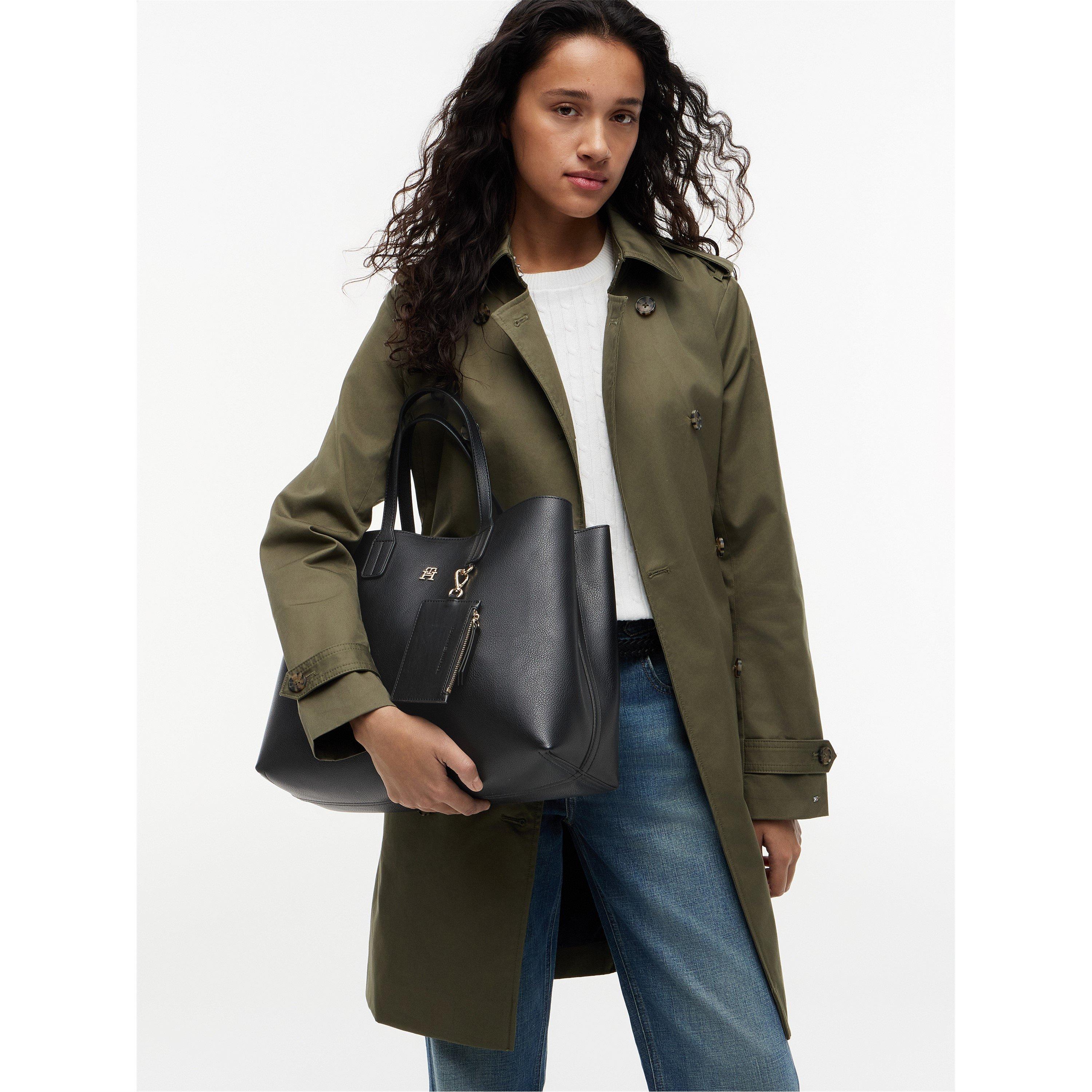 Black - Tommy Hilfiger - Women's Satchel Bag - 2