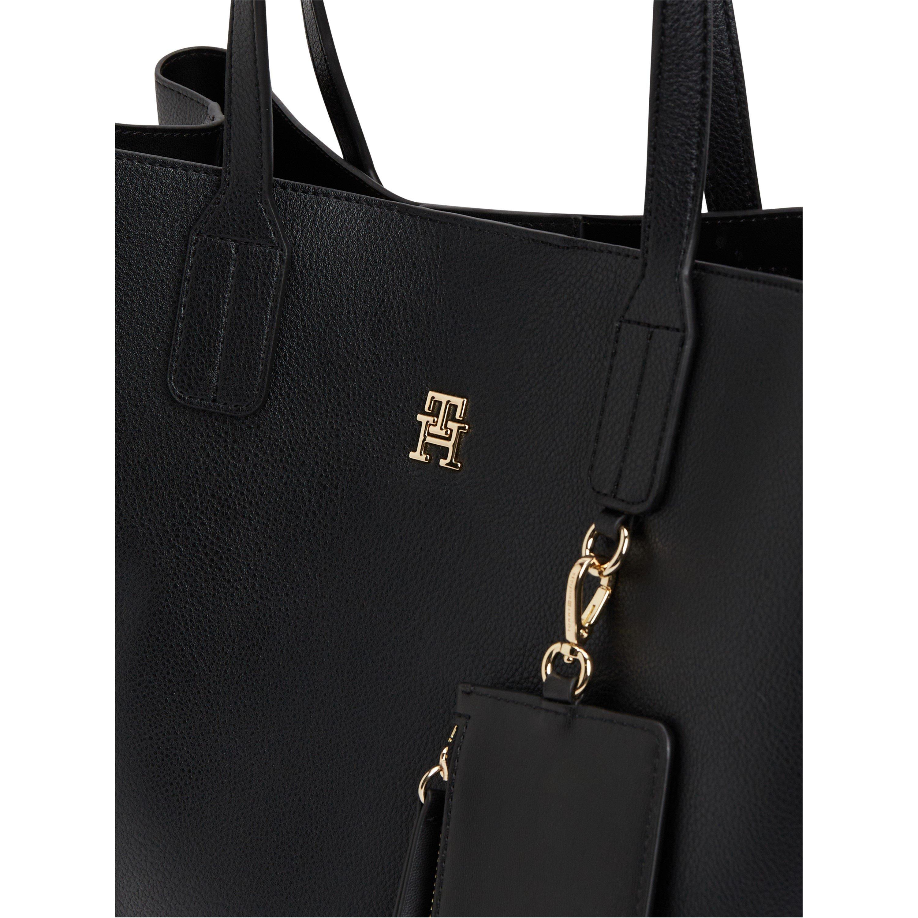 Black - Tommy Hilfiger - Women's Satchel Bag - 3