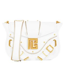 Balmain Smooth Leather Blaze Bag