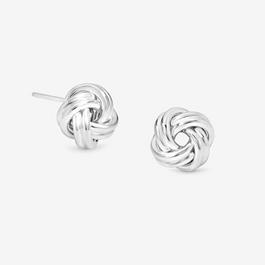 Jon Richard Sterling Silver 925 Polished Knot Studs