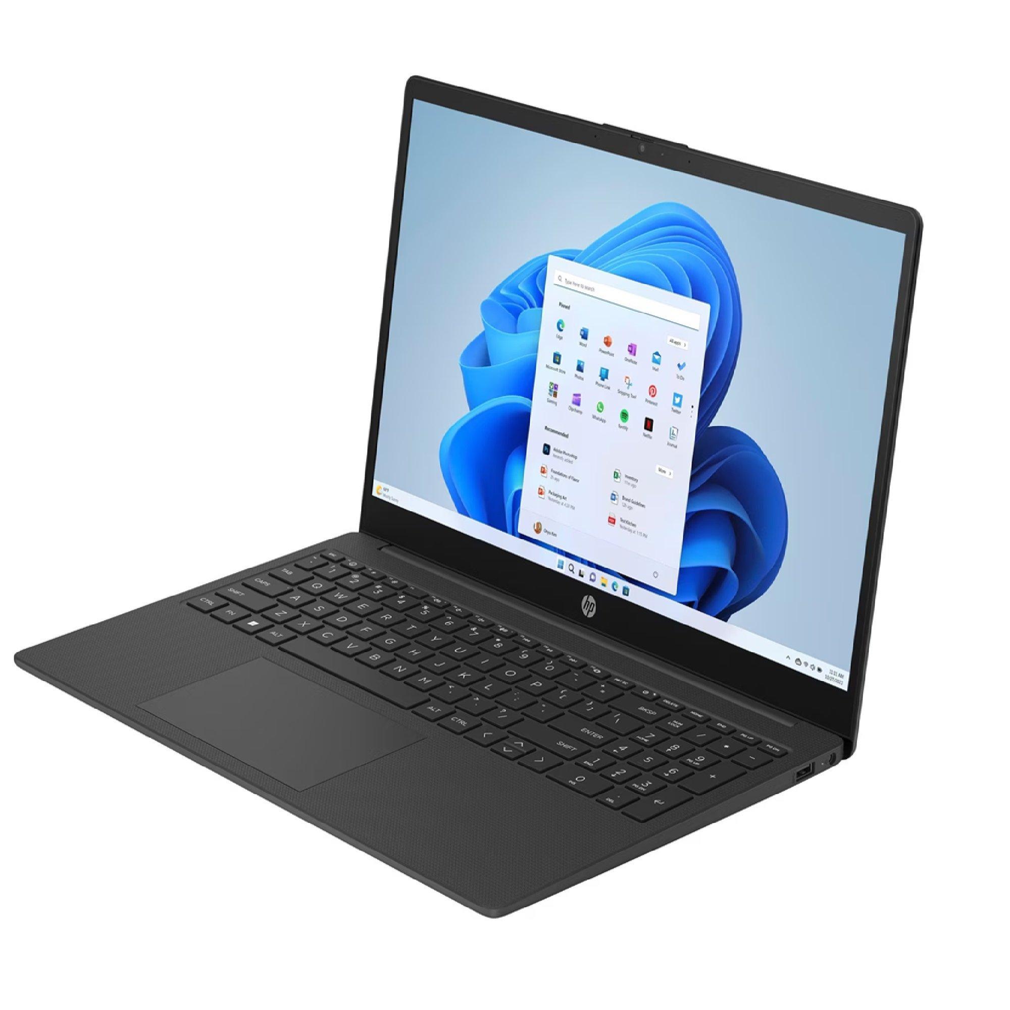 Black - HP - HP 15.6 Laptop - Core™ i3  8GB 256GB Win 11 - 3