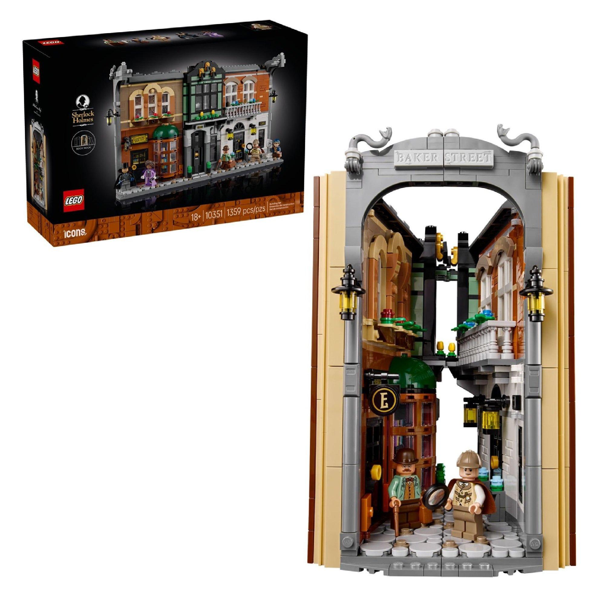 Multi - LEGO - LEGO 10351  - Icons Sherlock Holmes: Bookend - 1