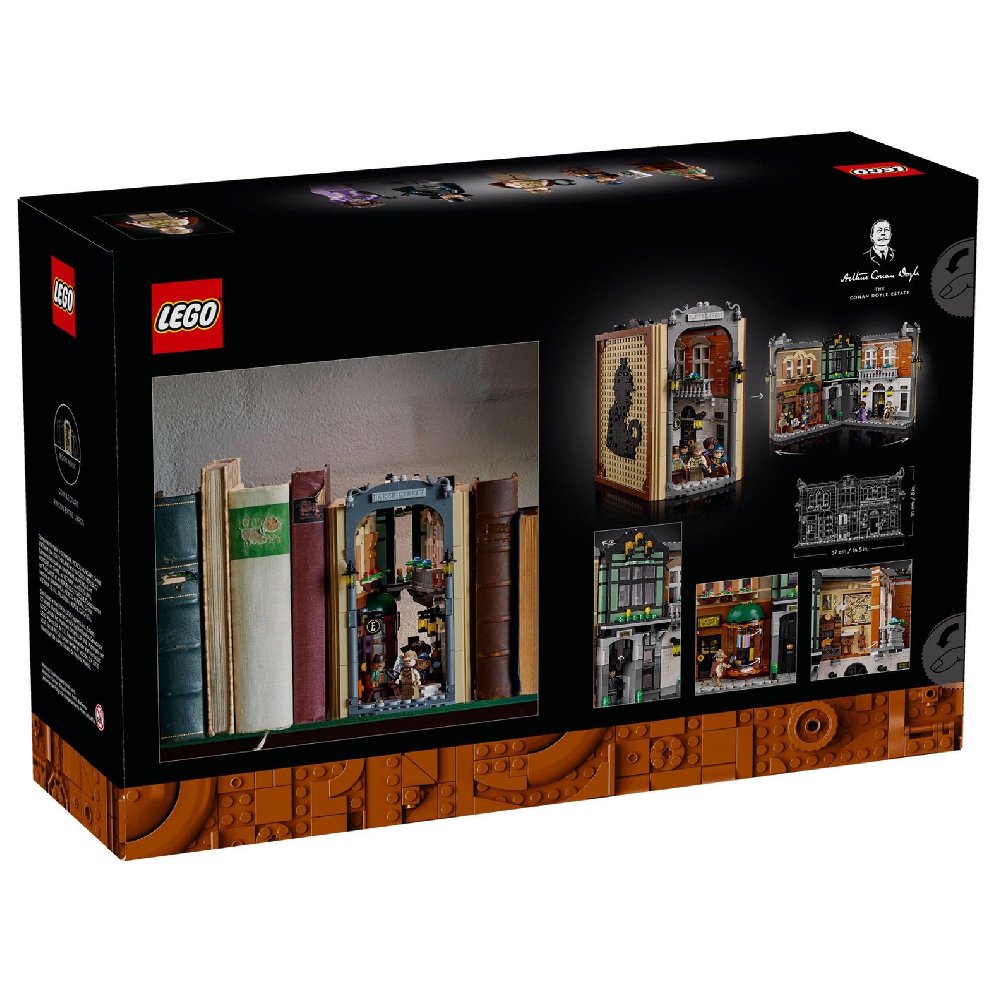 Multi - LEGO - LEGO 10351  - Icons Sherlock Holmes: Bookend - 2