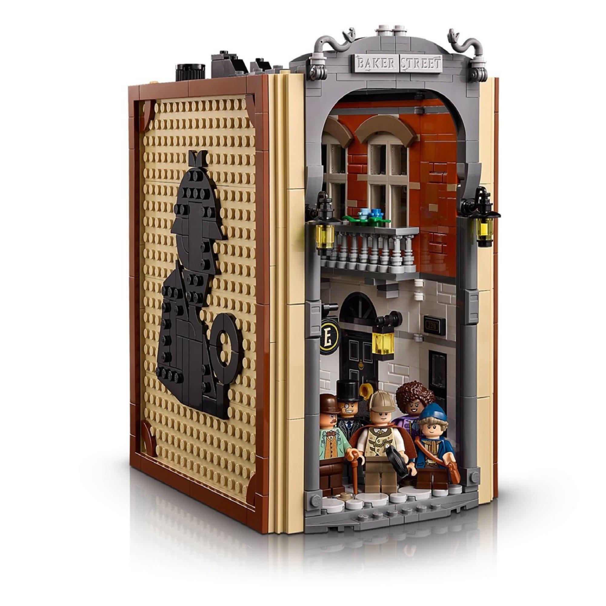 Multi - LEGO - LEGO 10351  - Icons Sherlock Holmes: Bookend - 4