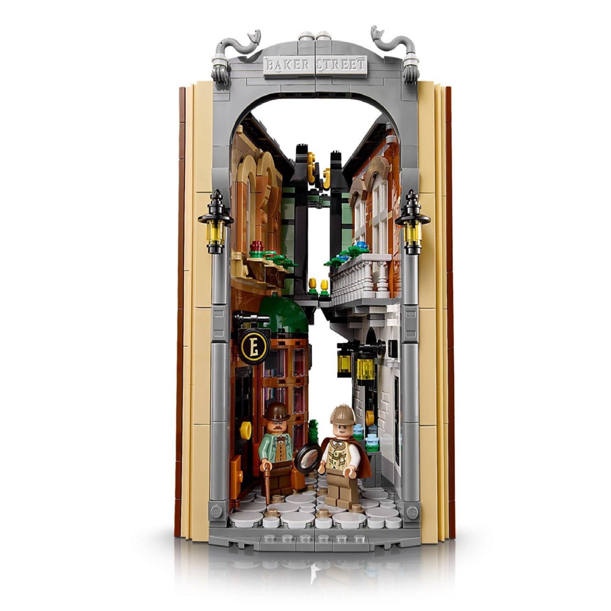 Multi - LEGO - LEGO 10351  - Icons Sherlock Holmes: Bookend - 5