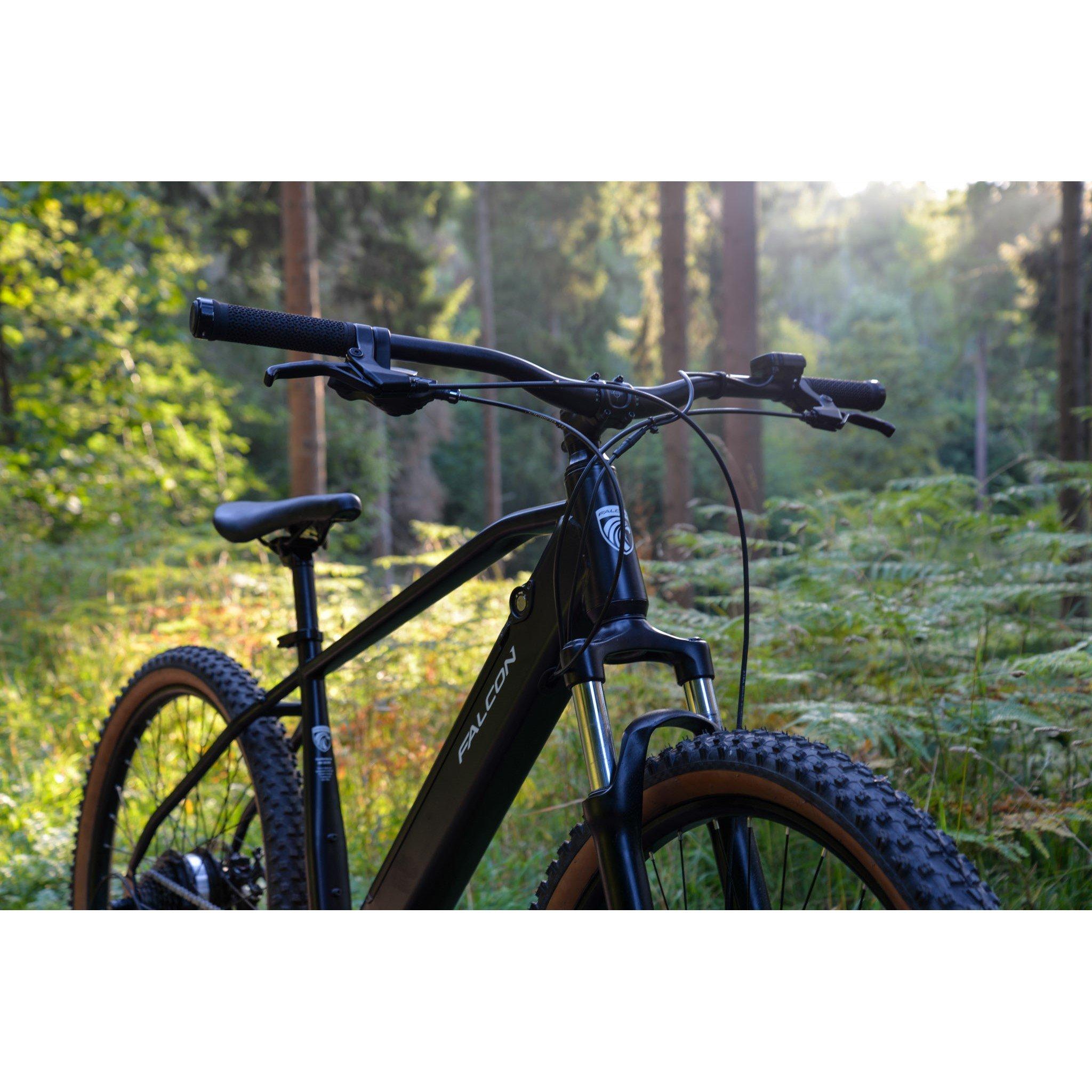 Black - Falcon Cycles - Falcon Turbine Electric Mountain Bike - 3