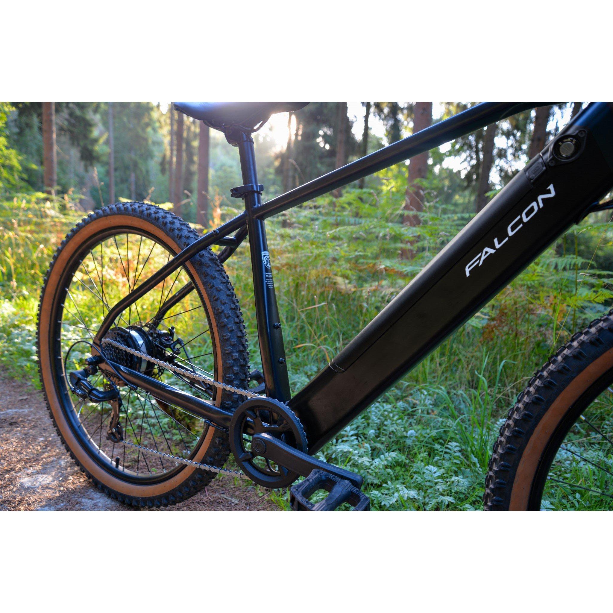 Black - Falcon Cycles - Falcon Turbine Electric Mountain Bike - 4