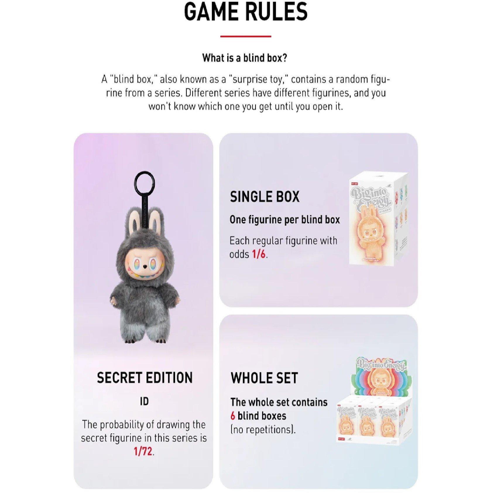 Multi - Pop Mart - LABUBU THE MONSTERS Big into Energy Series - Vinyl - 4