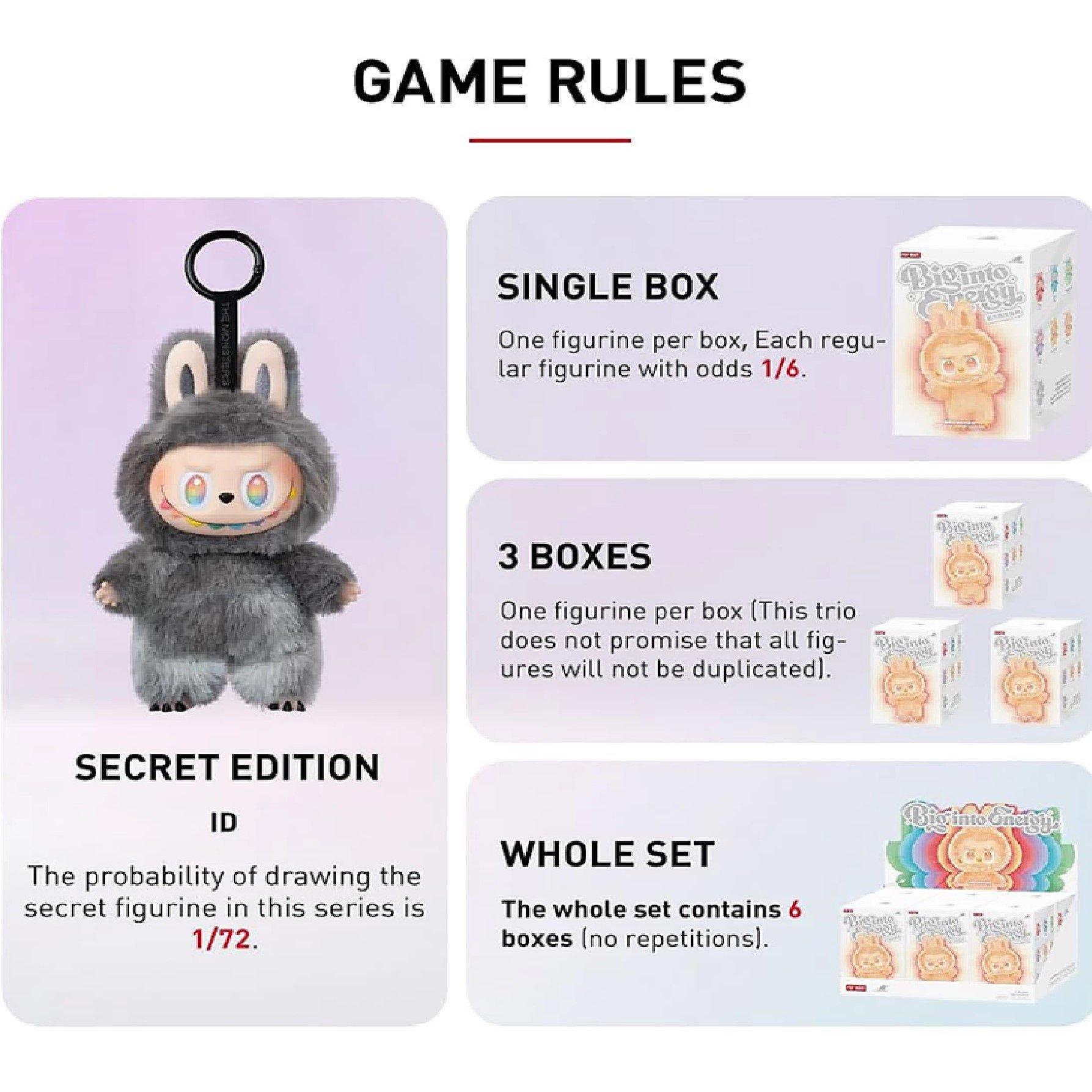 Pop Mart | Labubu The Monsters - Big into Energy - Set of 6