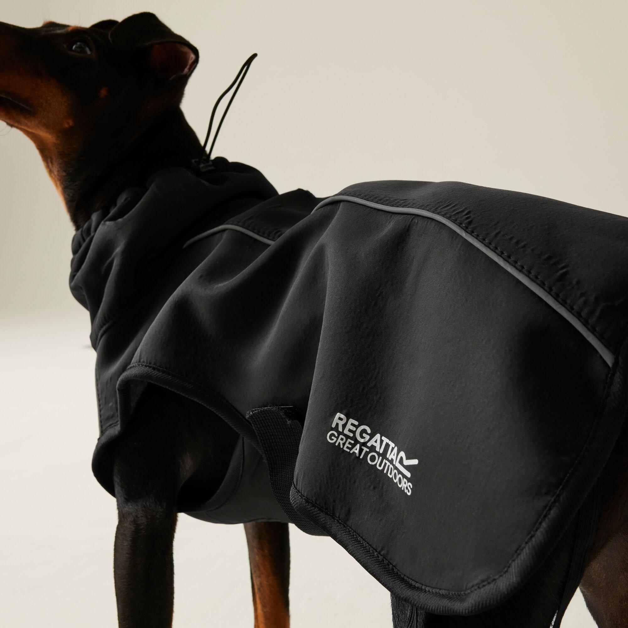 Black - Regatta - Softshell Dog Jacket - 3