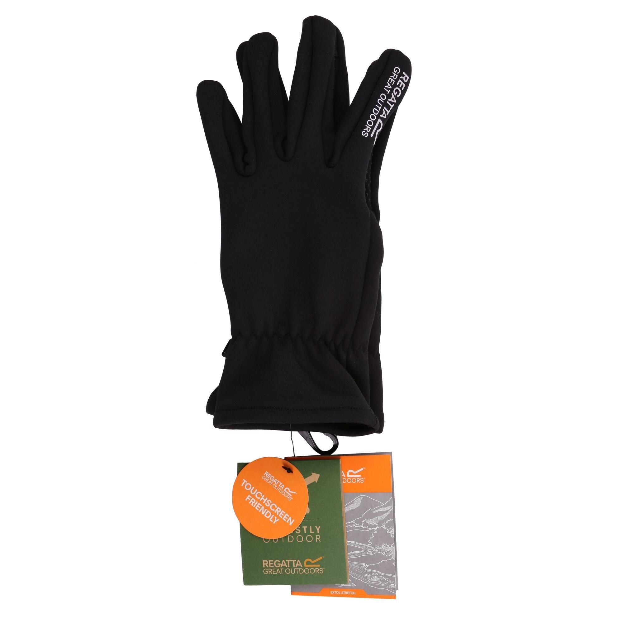 Black - Regatta - Touchtip Tech Gloves II - 1
