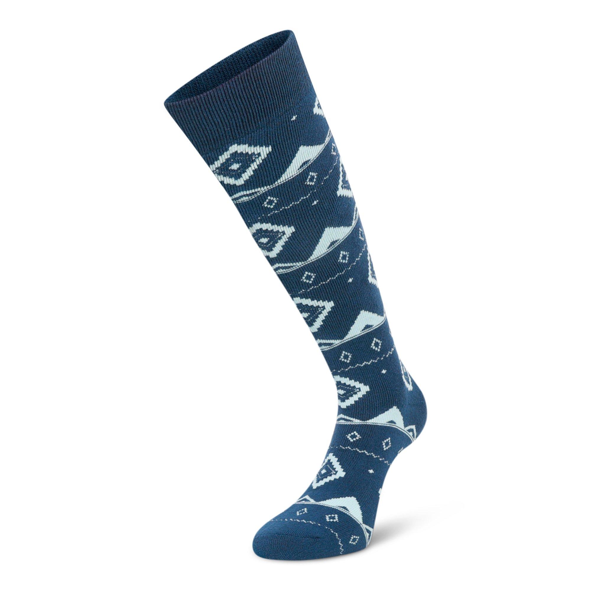 Womens Print Ski Sock II