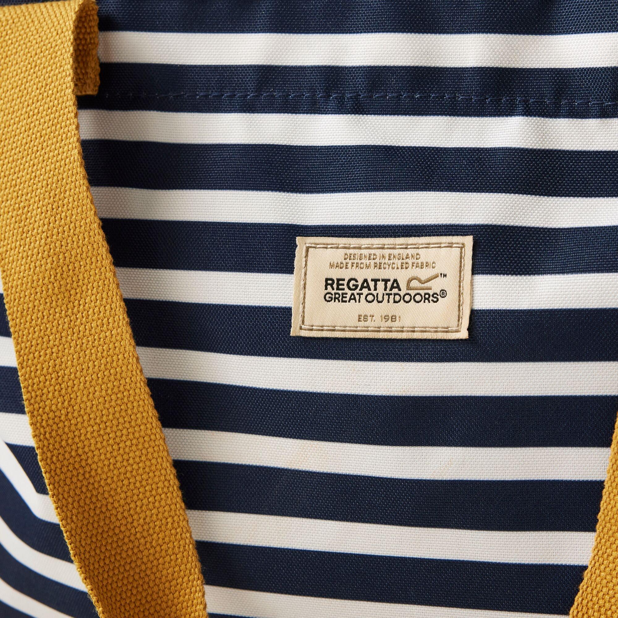 Navy Stripe - Regatta - Stamford Beach Bag - 5