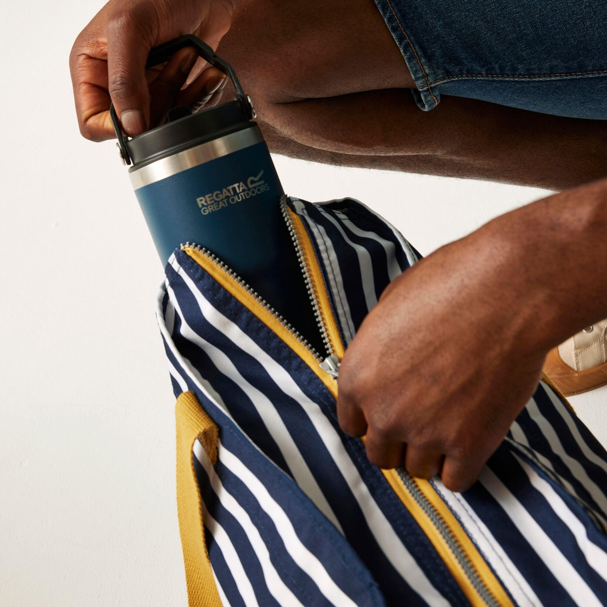 Navy Stripe - Regatta - Stamford Beach Bag - 6