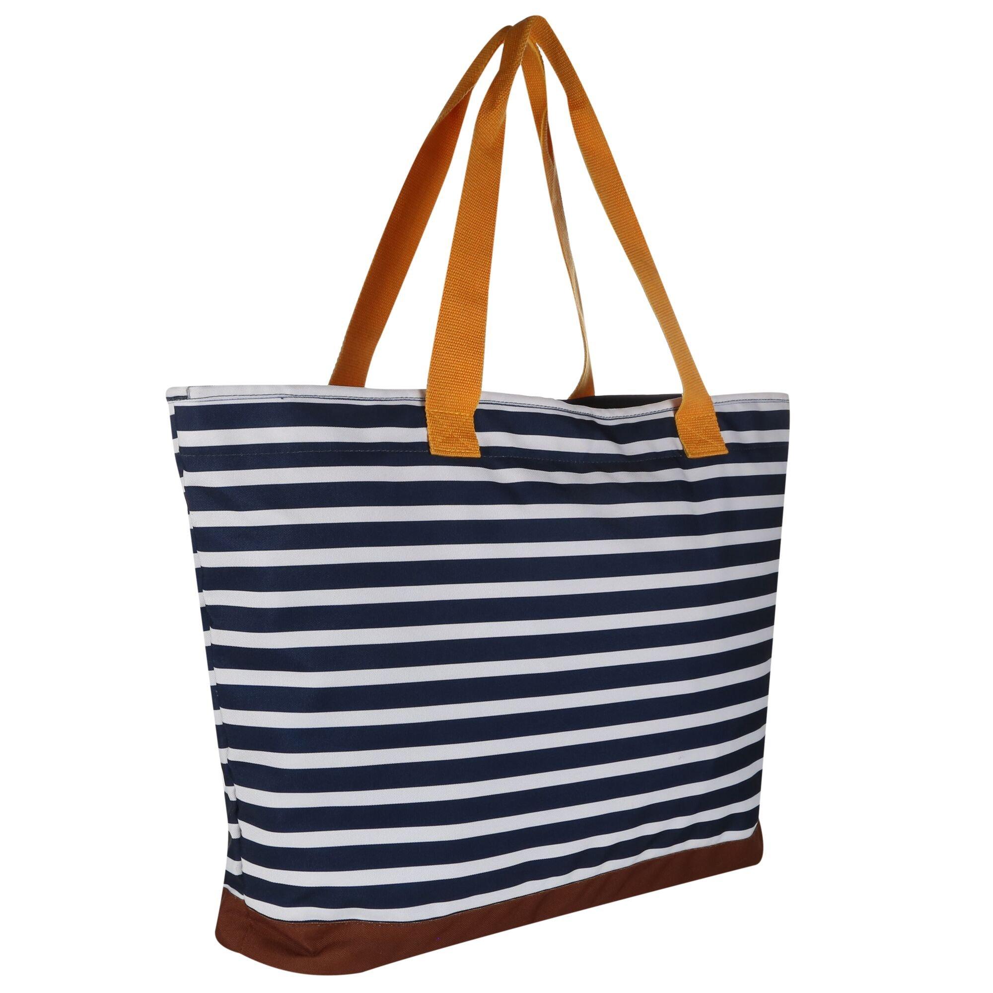 Navy Stripe - Regatta - Stamford Beach Bag - 9