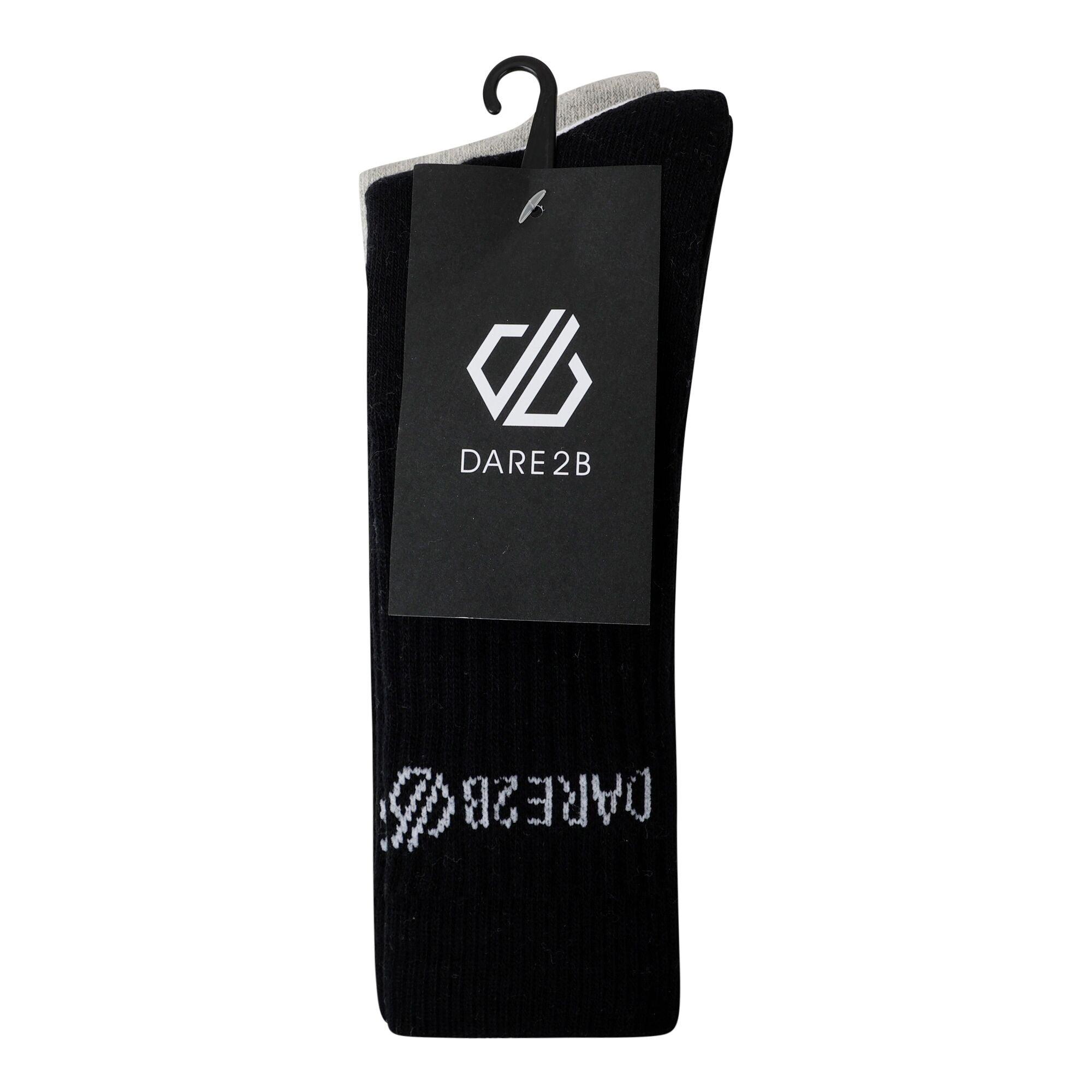 Dare 2B  Movement Crew Socks 3 Pack - / White Black / White - UK9-12