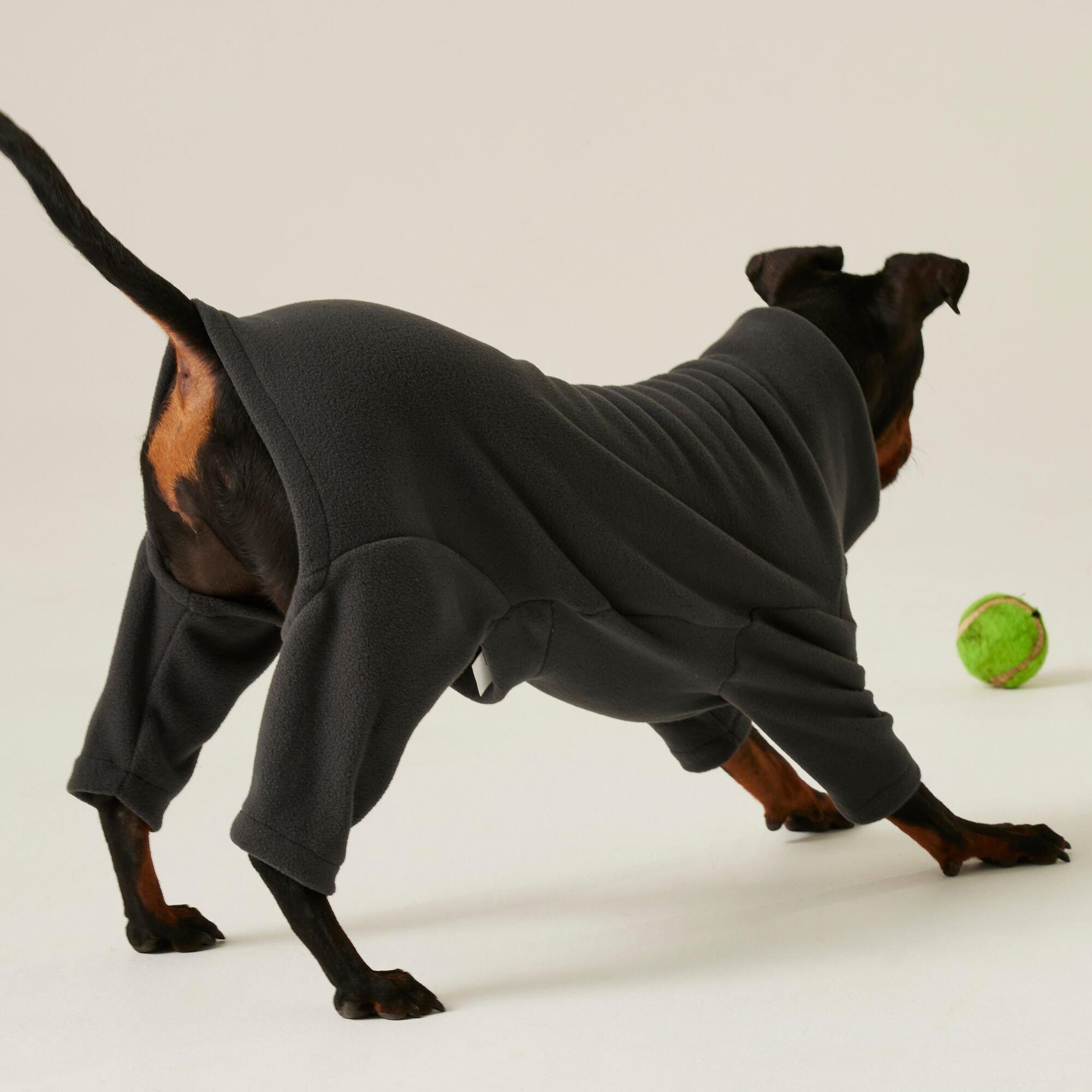 Ash Grey - Regatta - Dog Fleece-Lined Mud Suit - 3