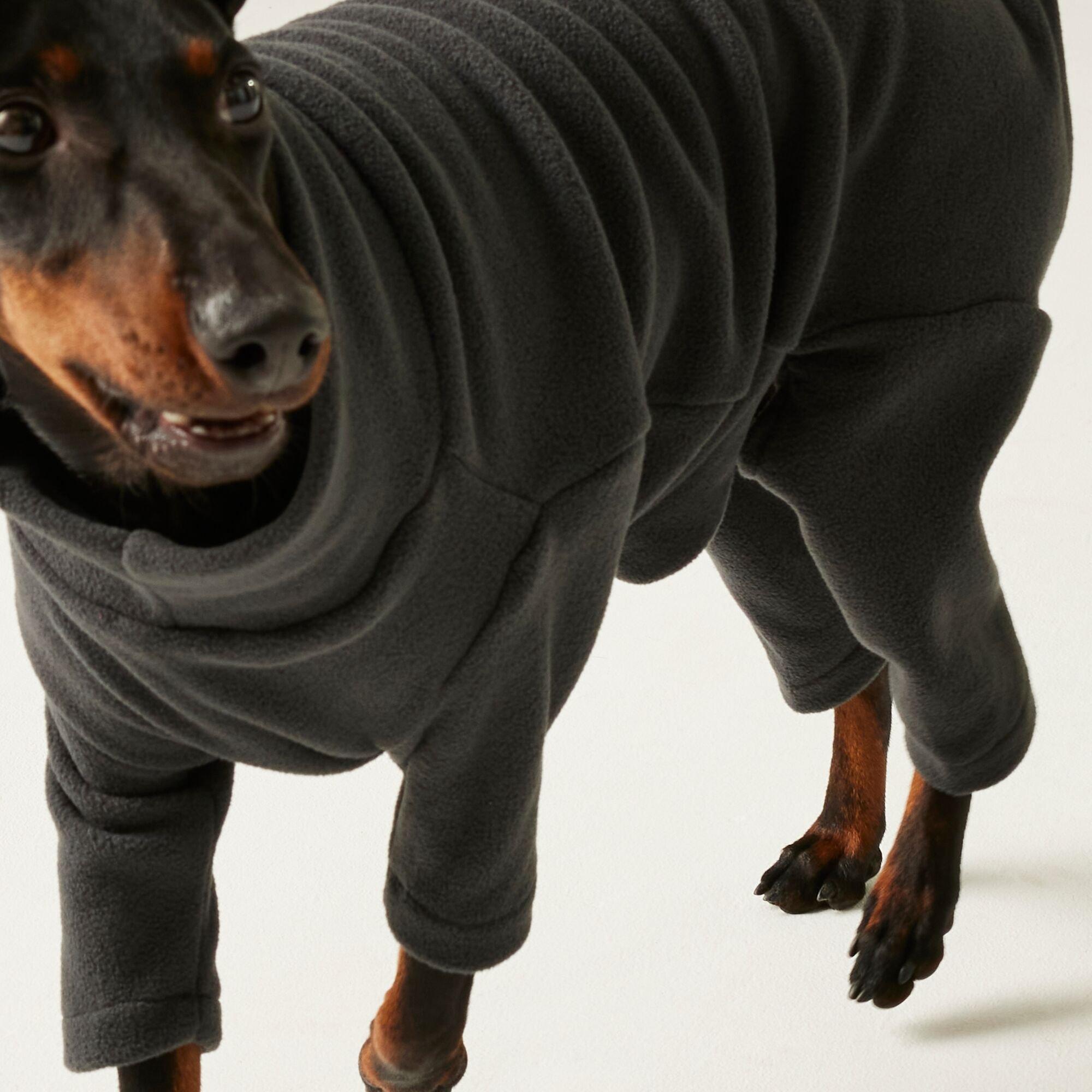 Ash Grey - Regatta - Dog Fleece-Lined Mud Suit - 5